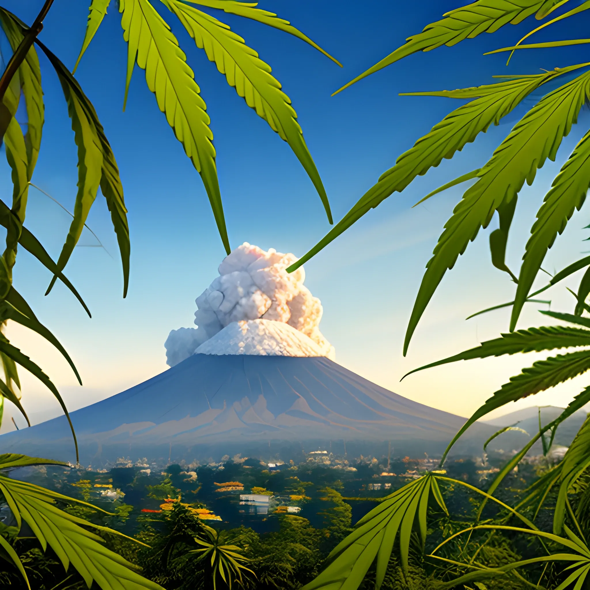 cannabis, Costa Rica, nature, Volcan, animals, coffee


