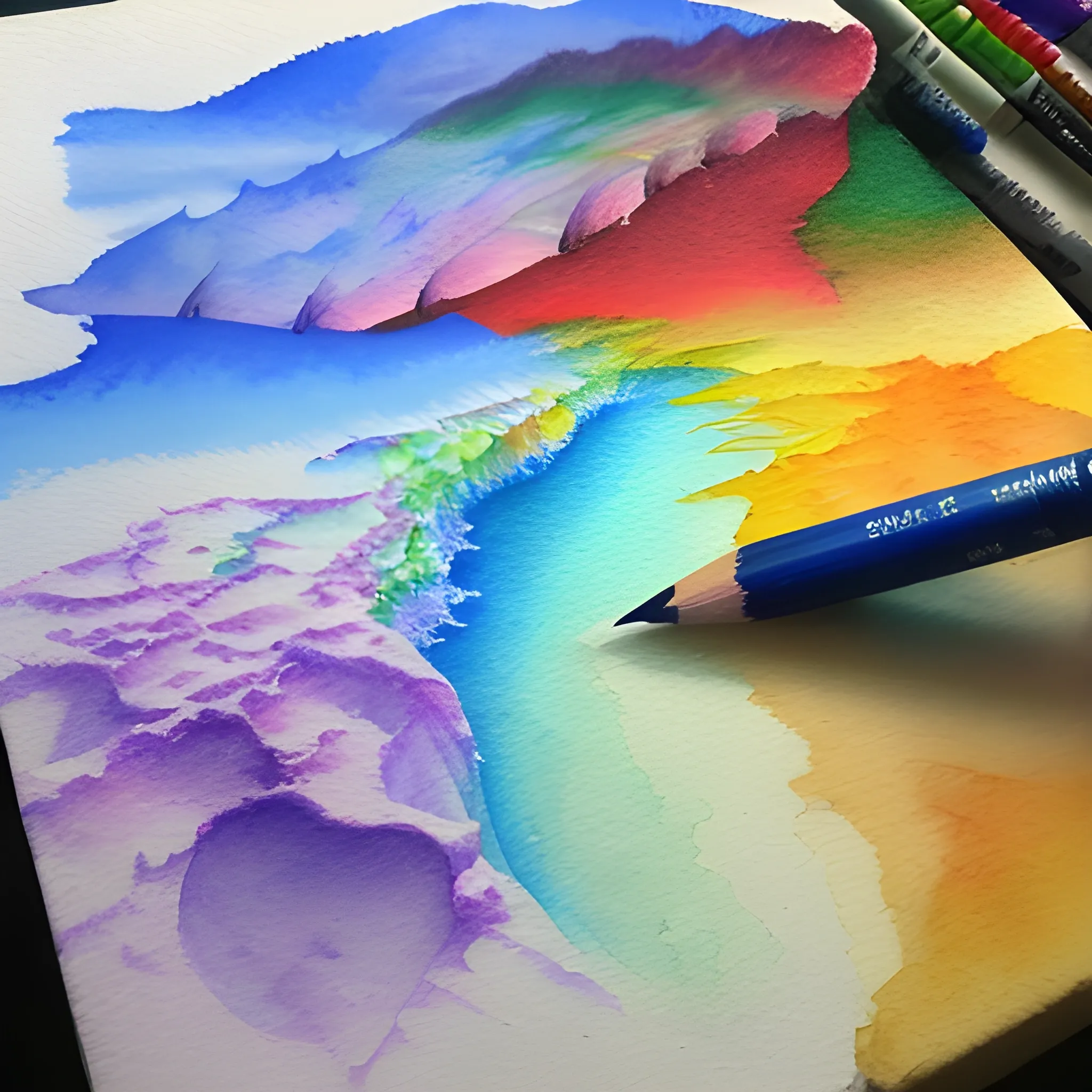 , 3D, Water Color, Trippy, Pencil Sketch, Oil Painting, Water Color