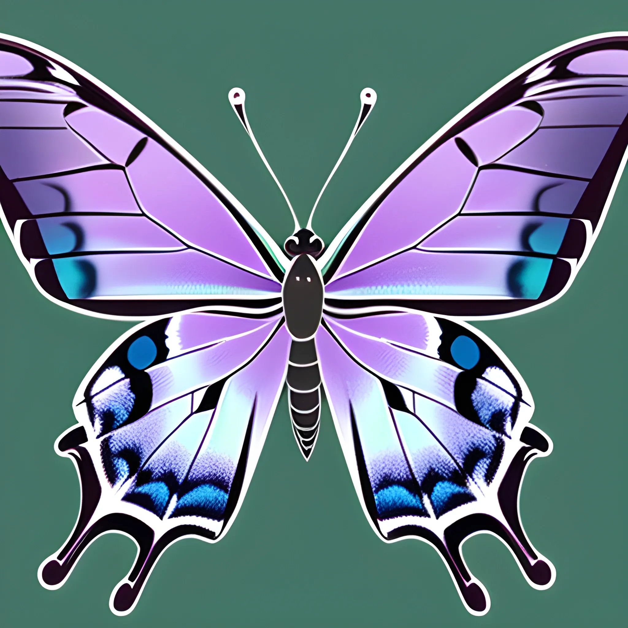 caligo butterfly, Cartoon