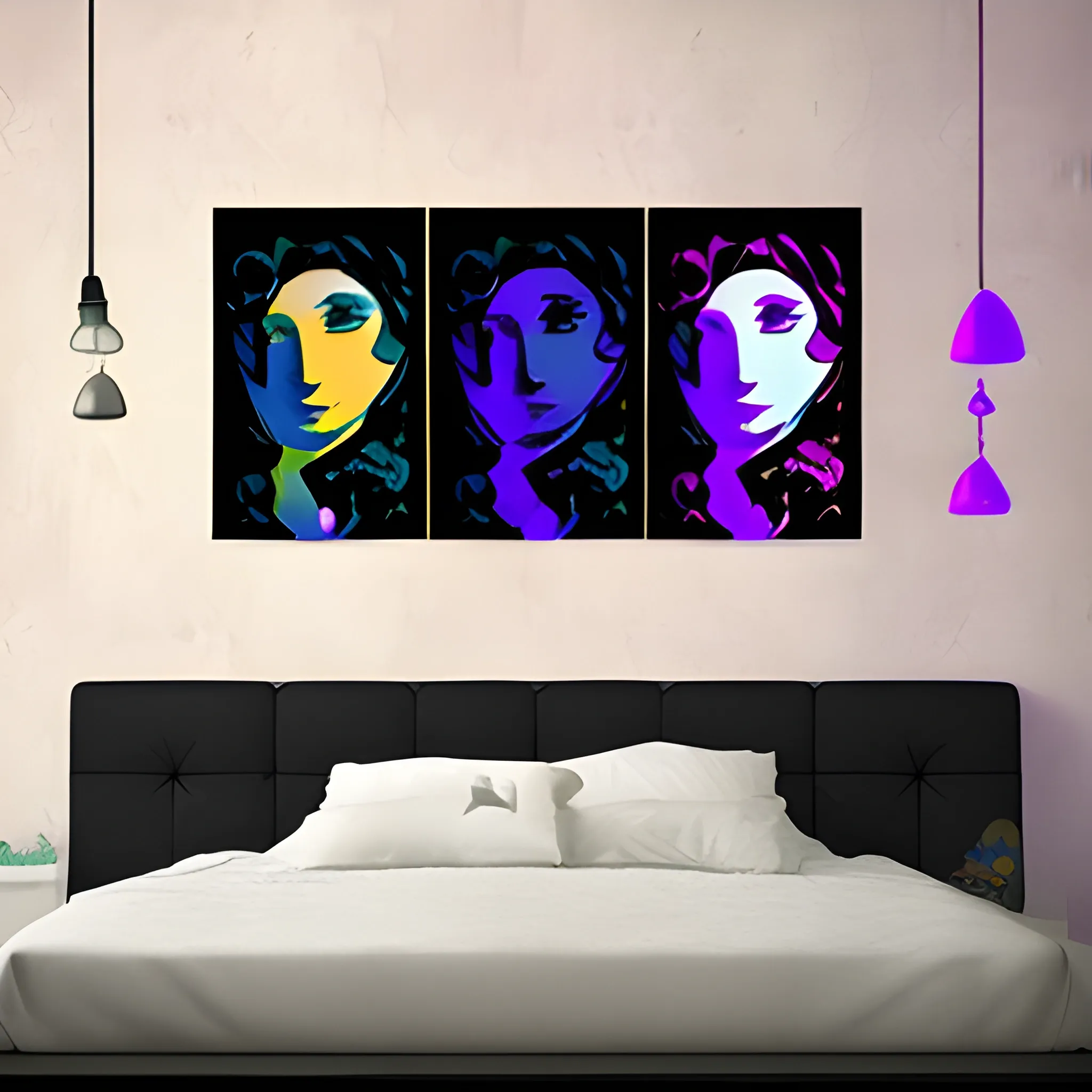 Dreamy Night, Digital Print, Wall Art, AI Art, Home Decor, Pop Art, Wall Decor, Classic Art, Digital Download