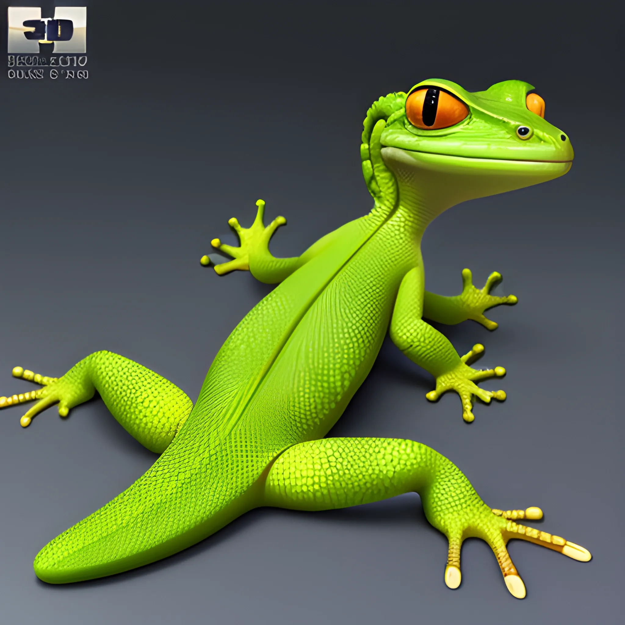 Gecko, 3D