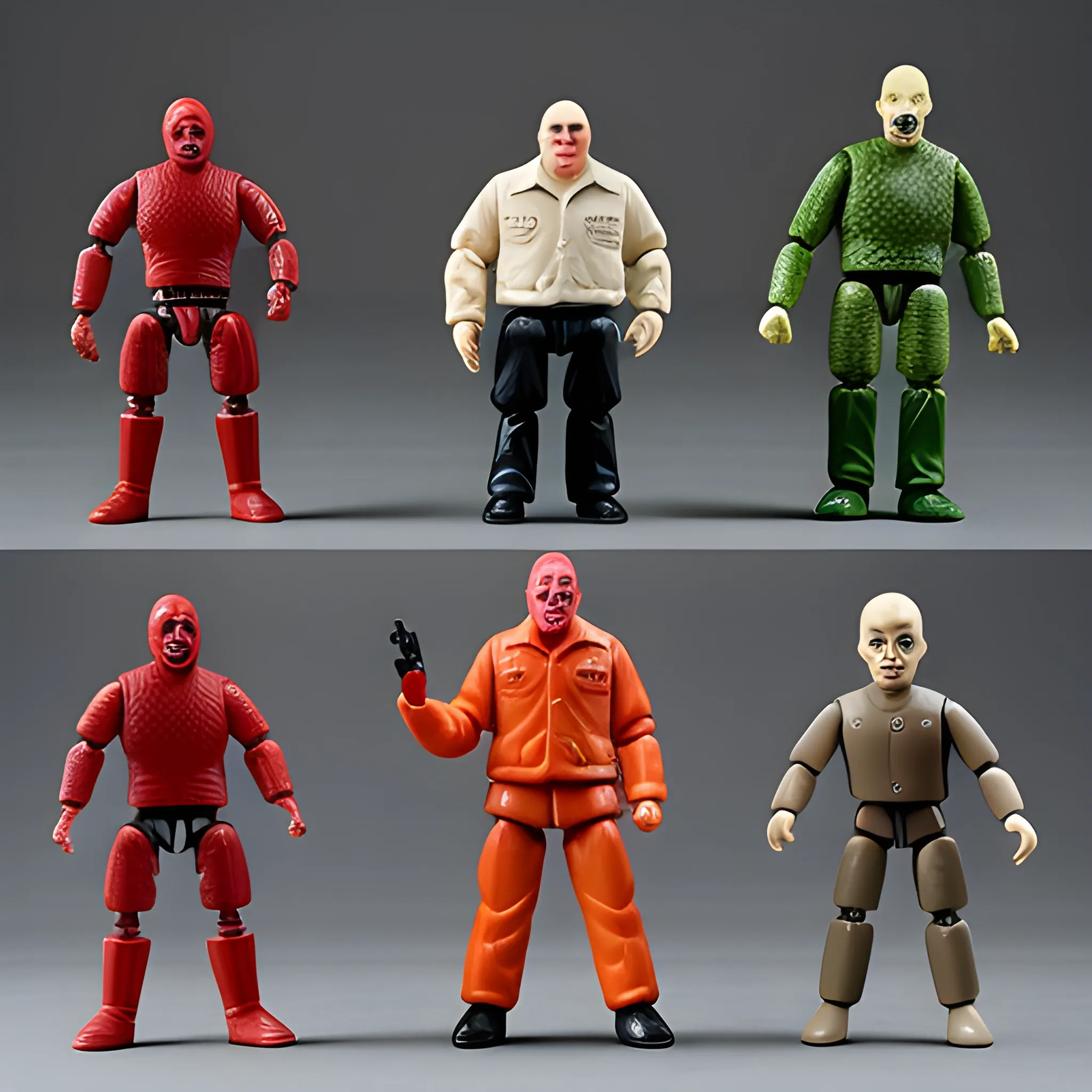 action figure toys based on horror movies of 1950s

