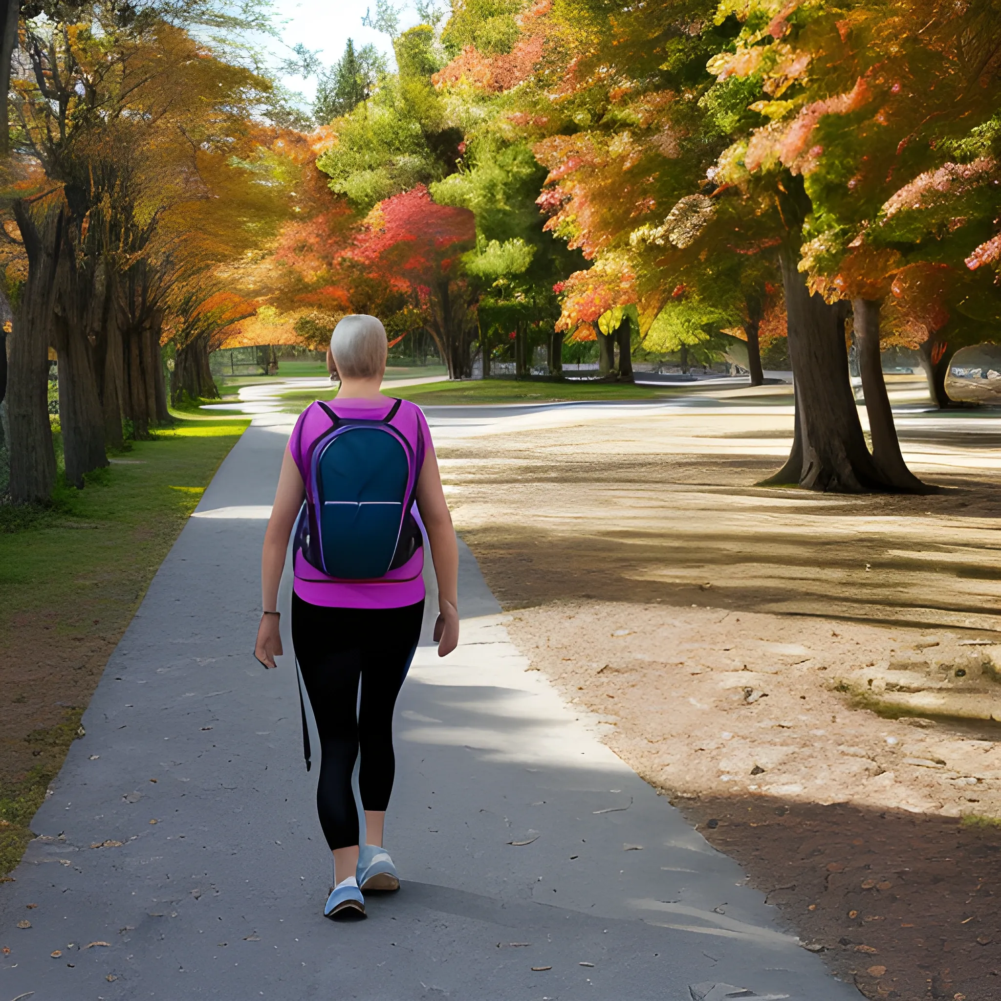 daily brisk walking