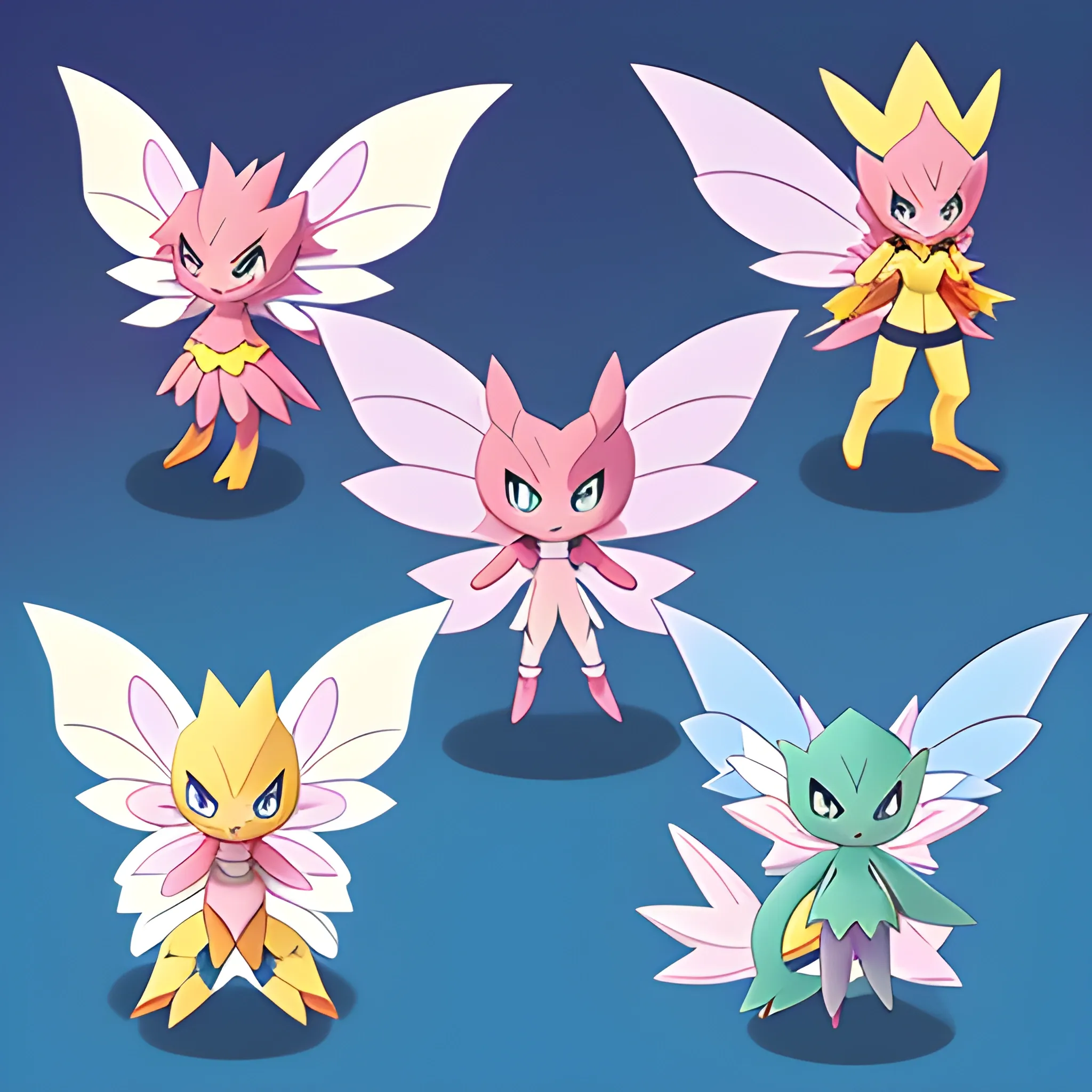 , Cartoon, fakemon, fairy type