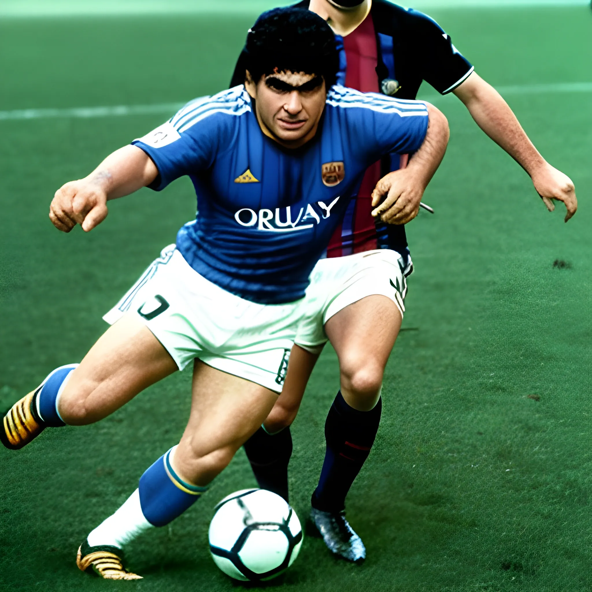 diego armando Maradona. Leonel messi