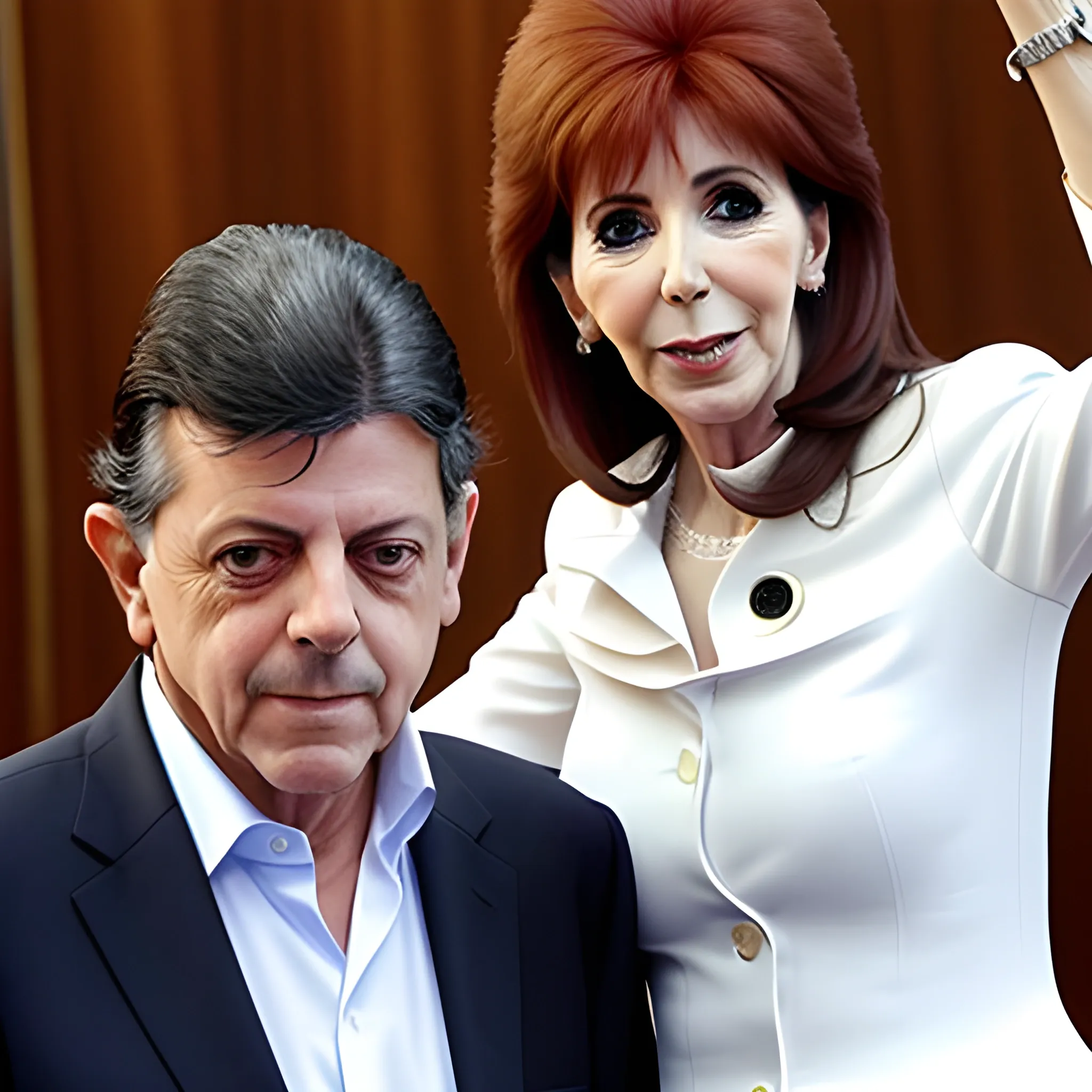 sergio massa. Cristina Kirchner.