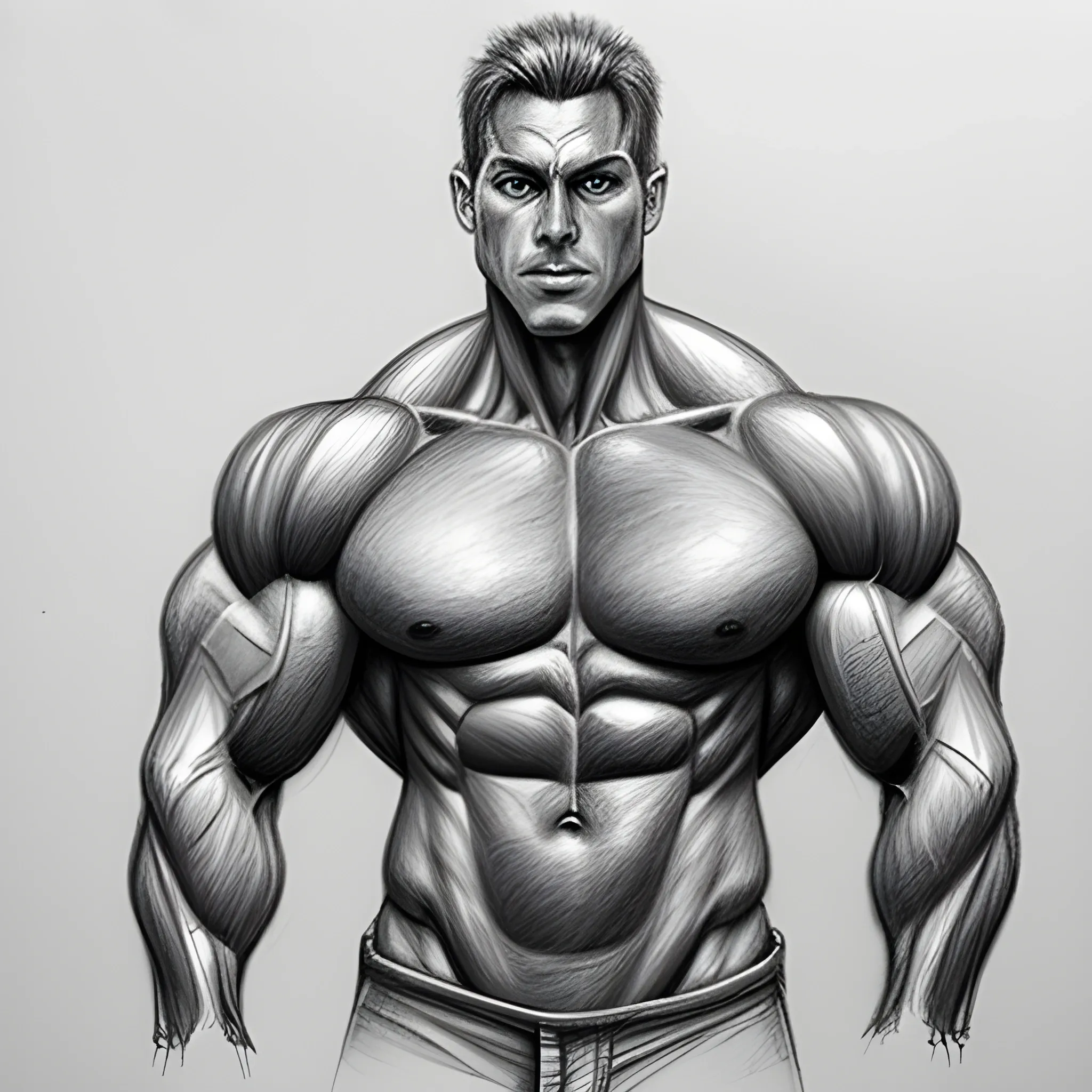 muscle morph
, Pencil Sketch