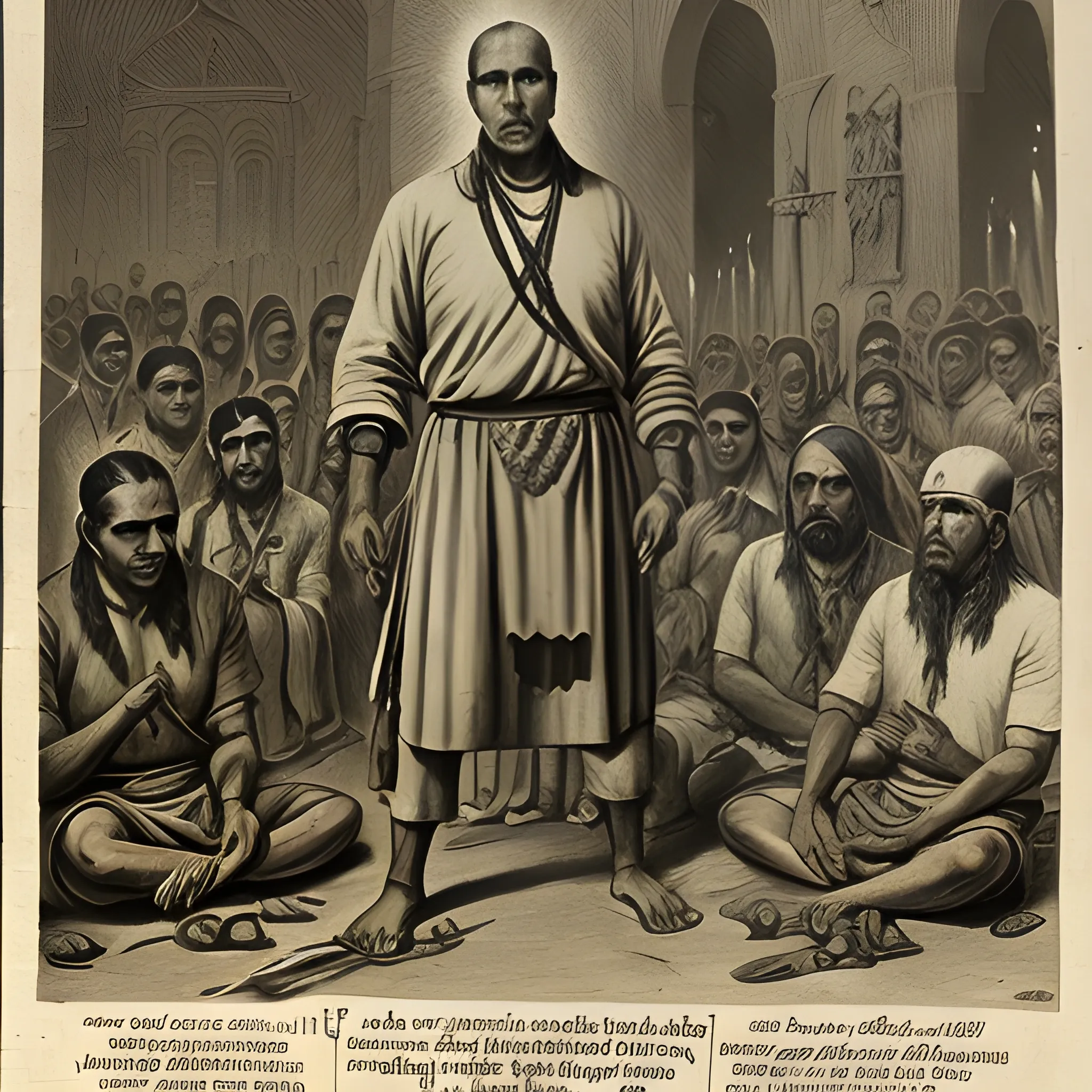 Pedro Zabaleta sold religious indulgences to the Indians but he also distributed other materials such as clothing, knives and machetes to “serve” the church, forcing the Indians to revere him and entertain him by collecting salaries and rights.