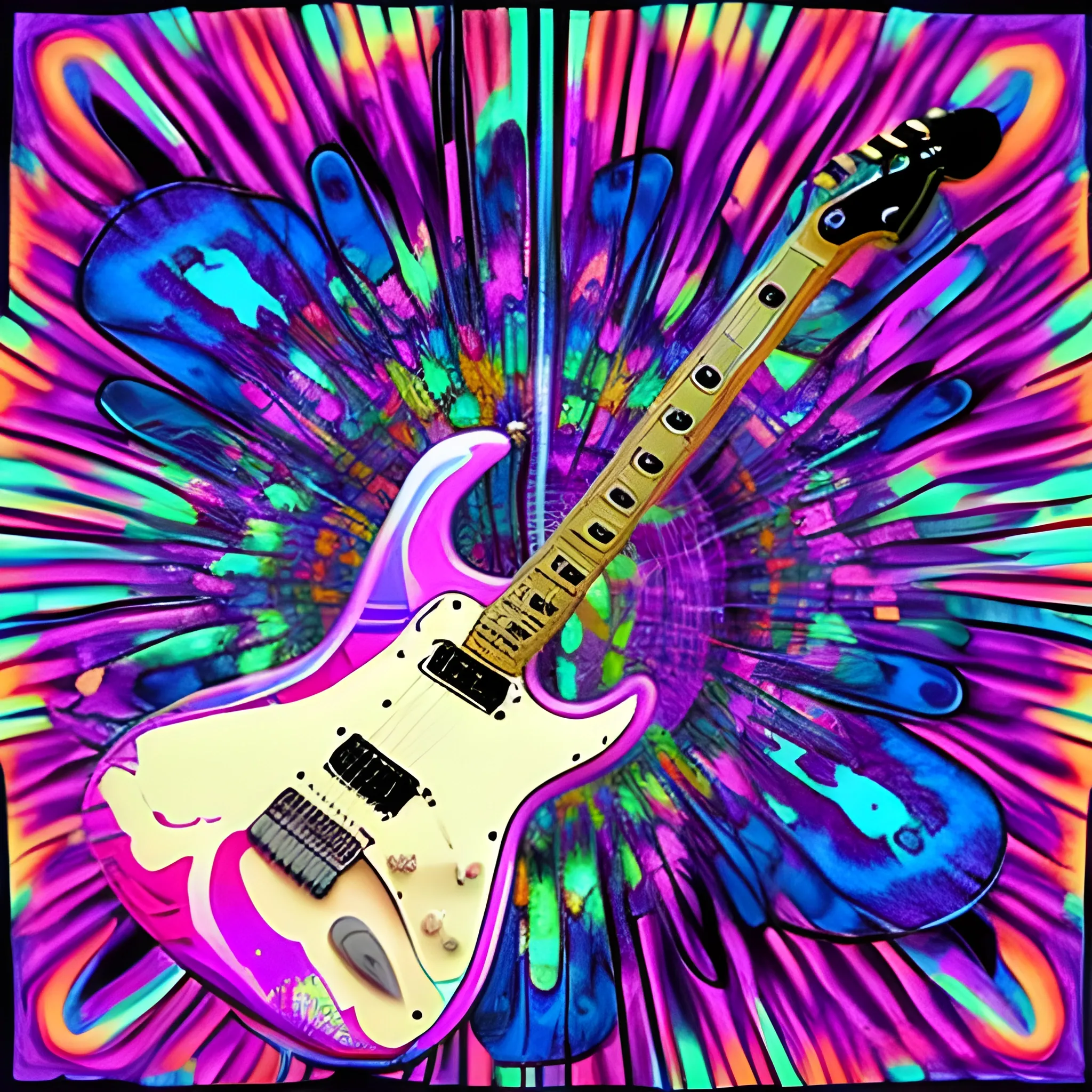 , guitar , Trippy