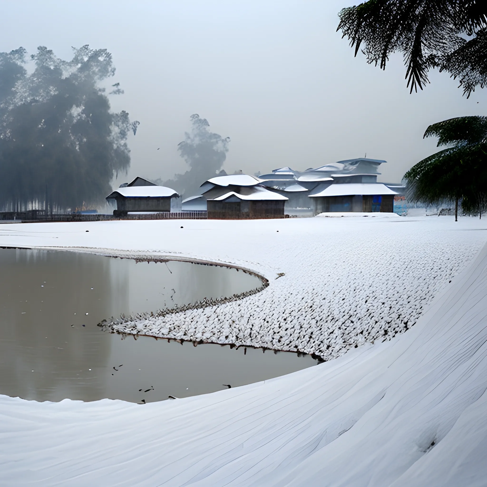 BANGLADESH SNOWFALLS 
