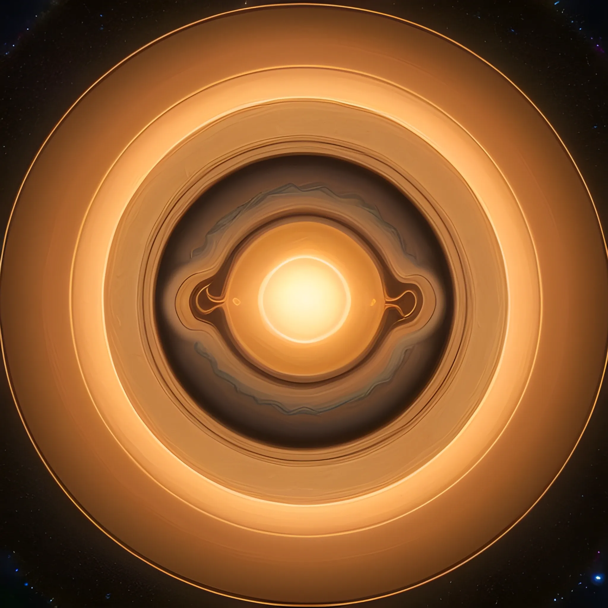 Amidst the vast cosmos, at the midway point of an interstellar journey, lies Saturn, resplendent in its majestic rings. Craft an image capturing the essence of this celestial marvel, portraying Saturn and the space around it in a swirling spiral, with the rest of the background transparent. Embrace an adventurous tone, inviting viewers to embark on a cosmic voyage alongside the awe-inspiring beauty of Saturn and the myriad stars adorning the cosmic canvas., 3D, 3D