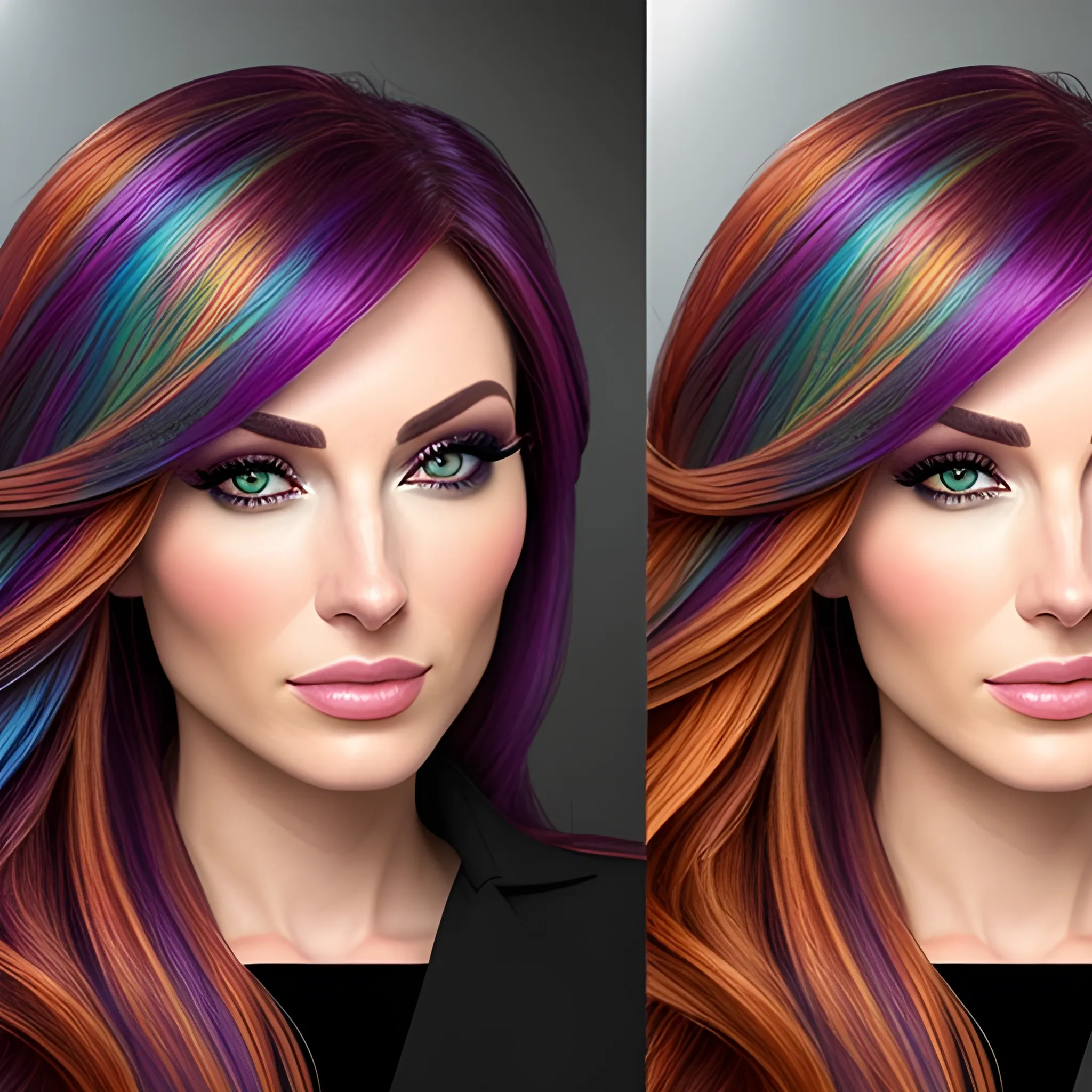 Epic beautiful girls, highly detailed, professional color correction