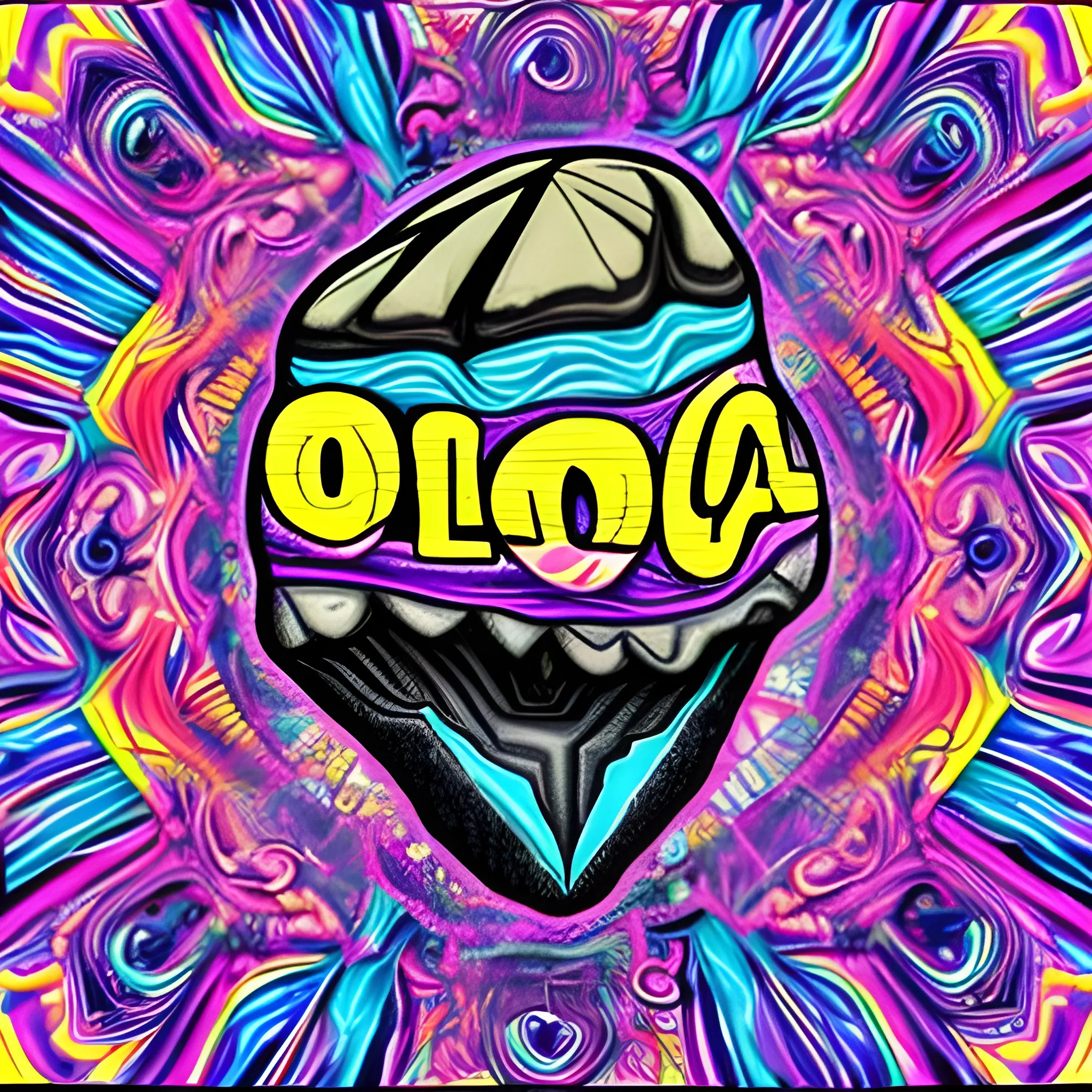 , Trippy, draw word ROCK´N OLA