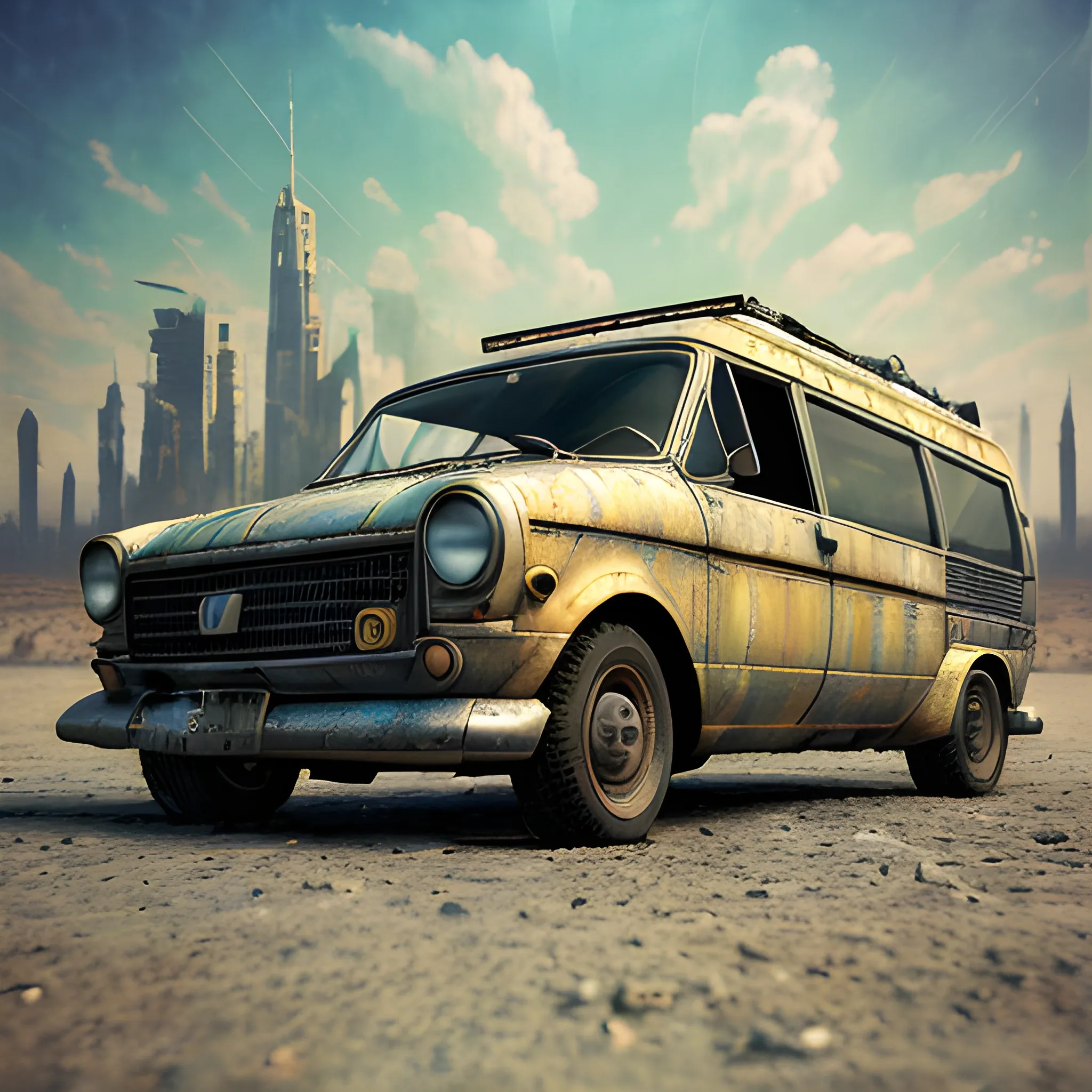 man, nomad, van, tools, cyberpunk, no cyberware, Best quality, masterpiece, ultra high res,(photo realistic:1.4), surrealism, dream-like,credenza,Mr_MC_S-ART_V1, <lora:Mr_MC_S-ART_V1:0.9>