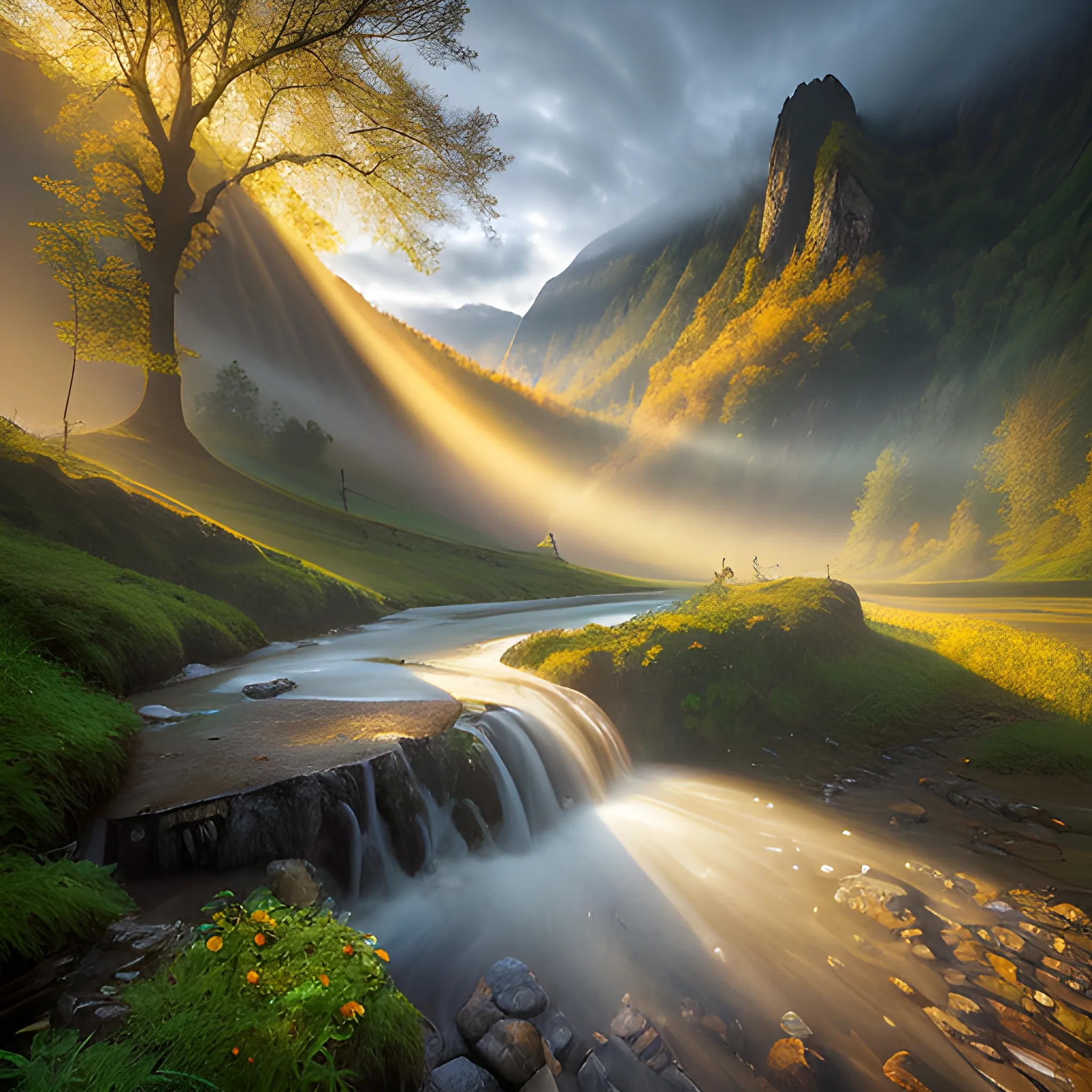 Landscape photography of fundatura ponorului by marc adamus, morning, mist, rays of light, beautiful
Steps: 30, Sampler: Euler a, CFG scale: 7, Seed: 72804074
