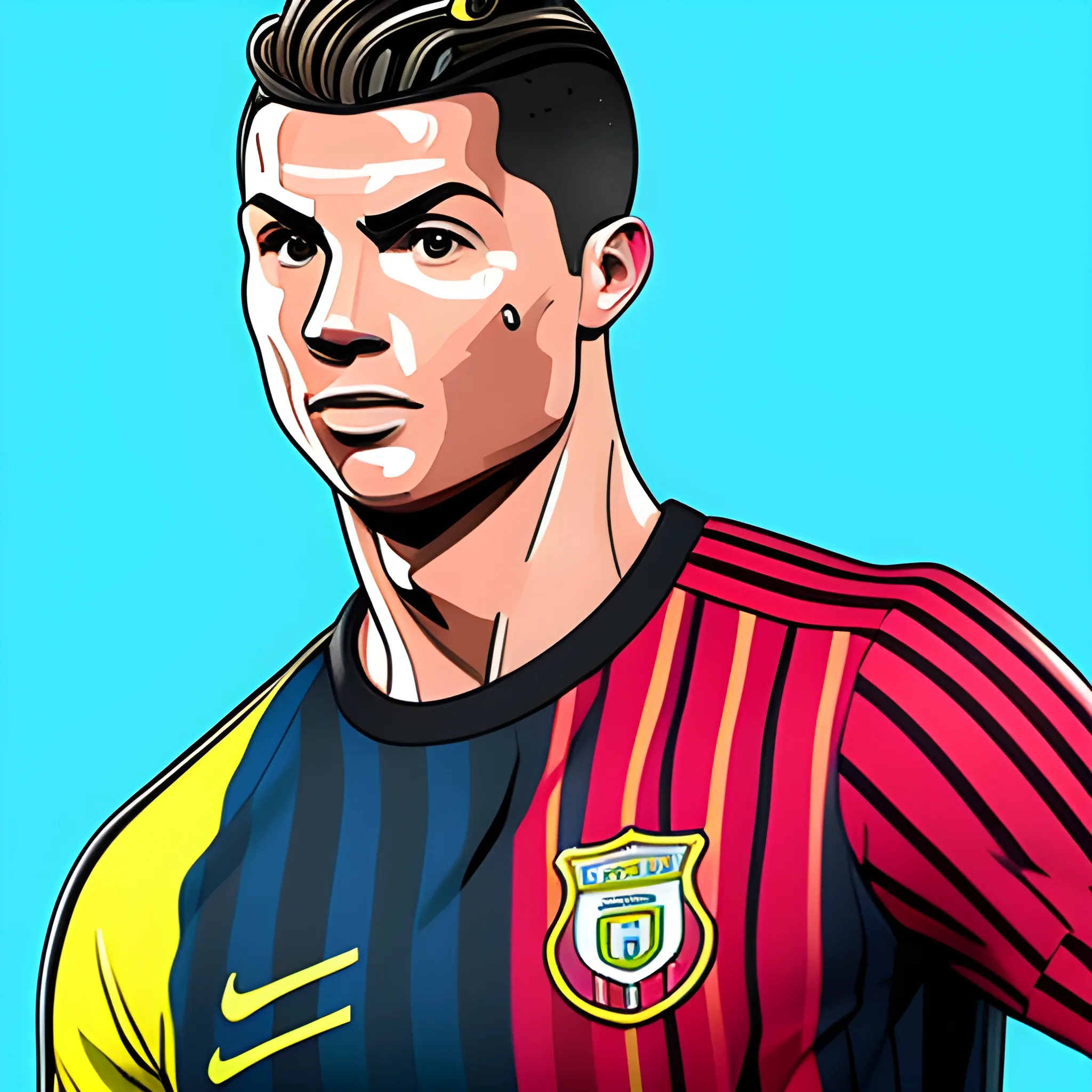 cristiano ronaldo fortnite style 
