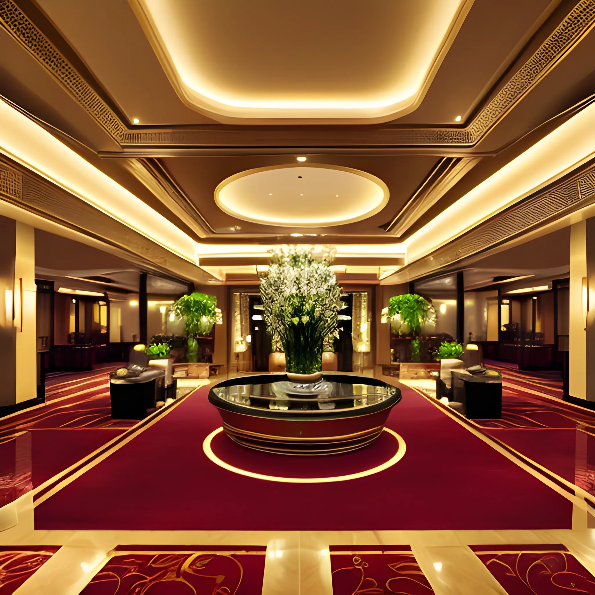 Regal Hong Kong Hotel lobby
