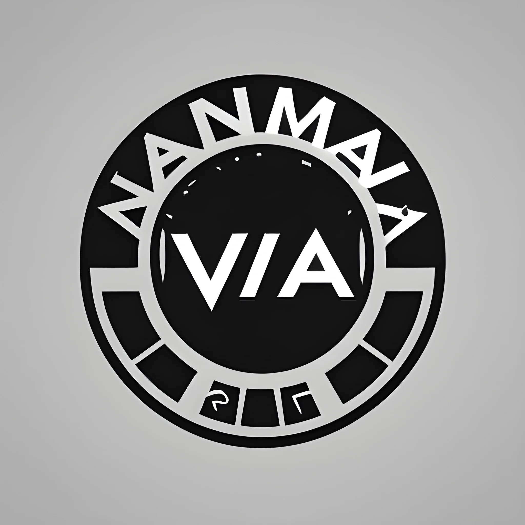minimalistic logo of a marketing agency called VANUR based on miami for latin people