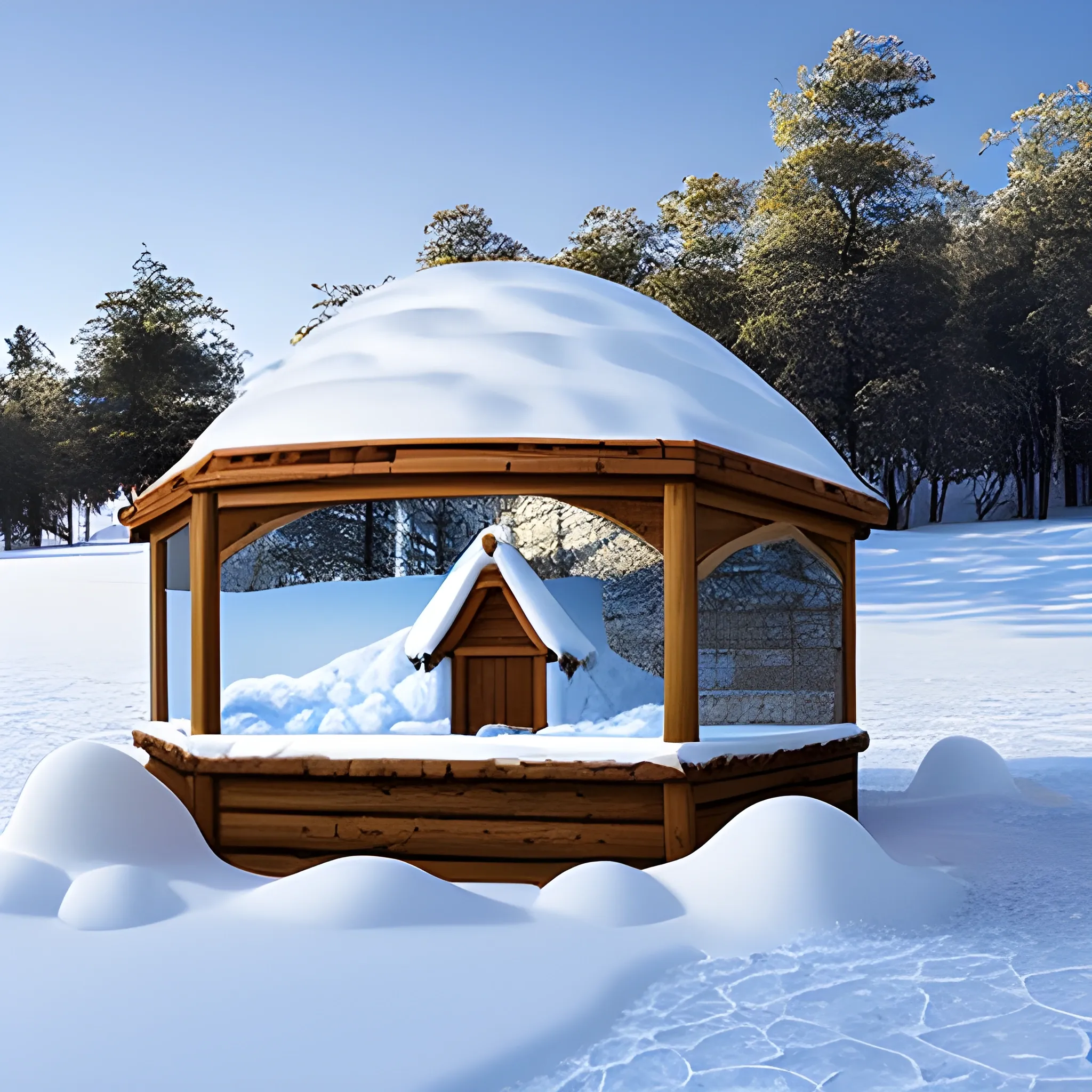 ¿Prefieres las montañas cubiertas de nieve, una cabaña acogedora junto a un lago helado ?