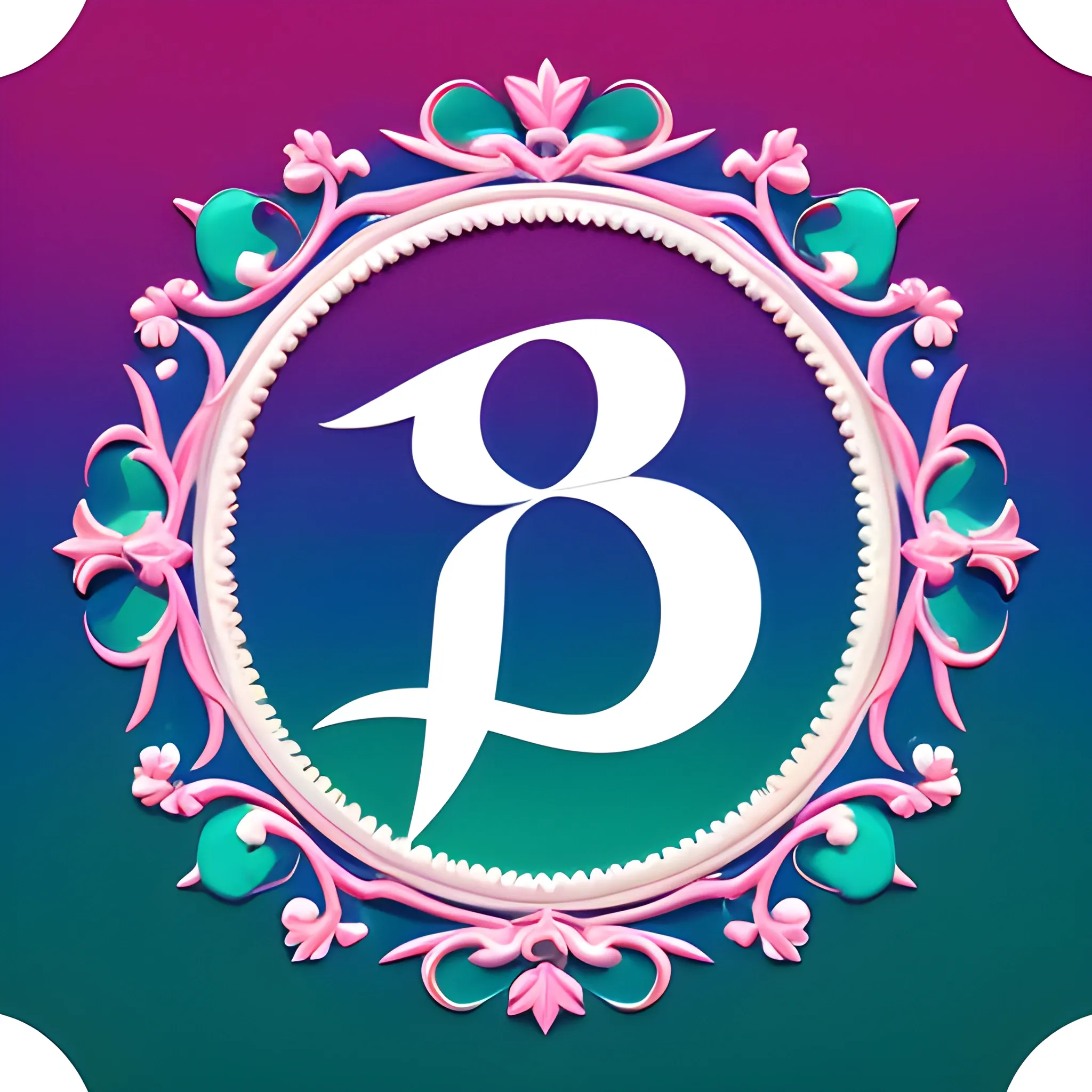 The number 8 in the center of this logo is wrapped in elegant colors of different shapes and shades. This logo is a masterpiece by Ivan Aivazovsky. Hyper-realistic. Vivid. The chosen color scheme with vibrant shades of pink and lettuce gives the logo a delightful and feminine touch, making it immediately appealing. The fine lines used in the design showcase the incredible attention to detail that goes into the creation of each doll. This logo is a true reflection of the brand's creativity and talent, and I can't wait to see it on all of their products. perfect anatomy, centered, approaching perfection, dynamic, highly detailed, smooth, sharp focus, unique, award-winning, masterpiece