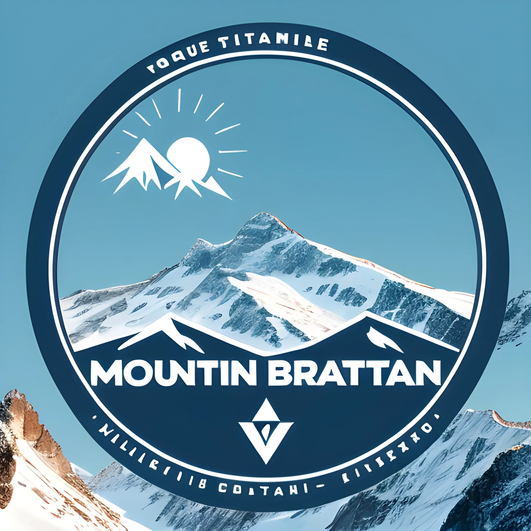 logo concise 360° outdoor line  mountain no-words