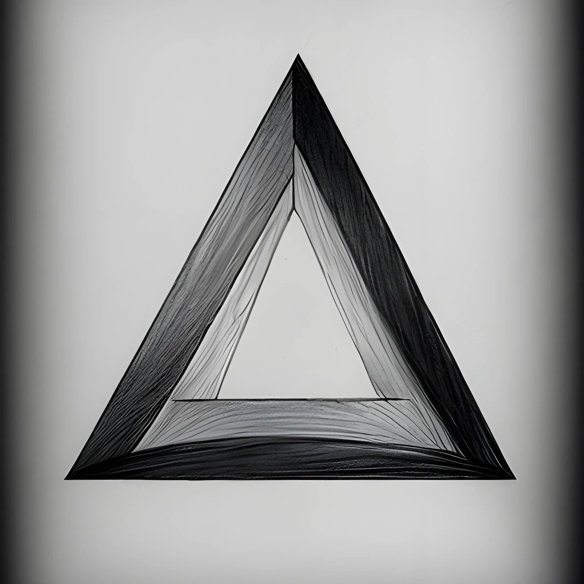 stylish triangle, Pencil Sketch