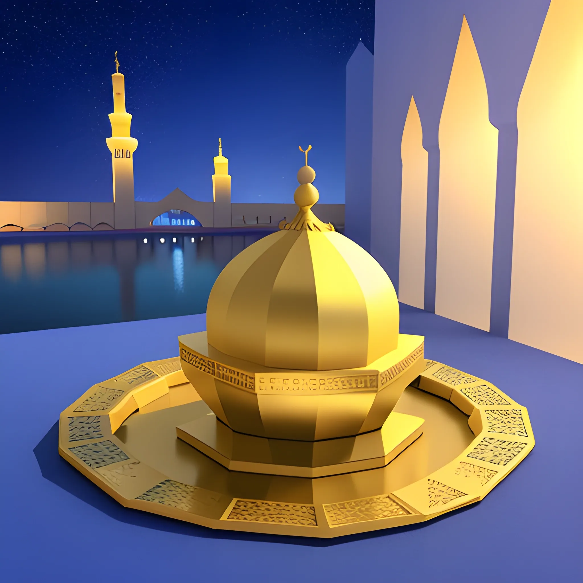 Ramadan kareem , 3D