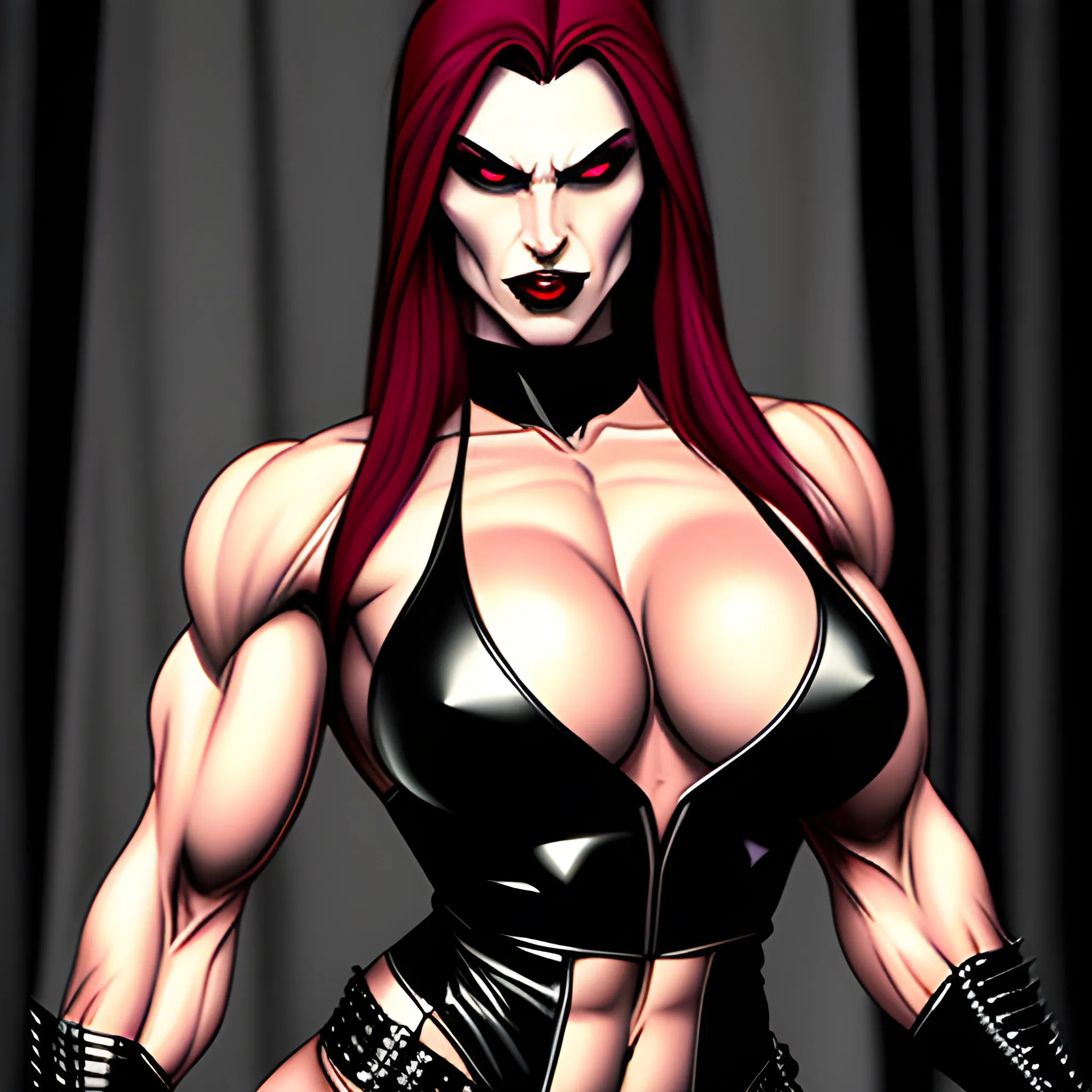 Vampire muscle girl picture 