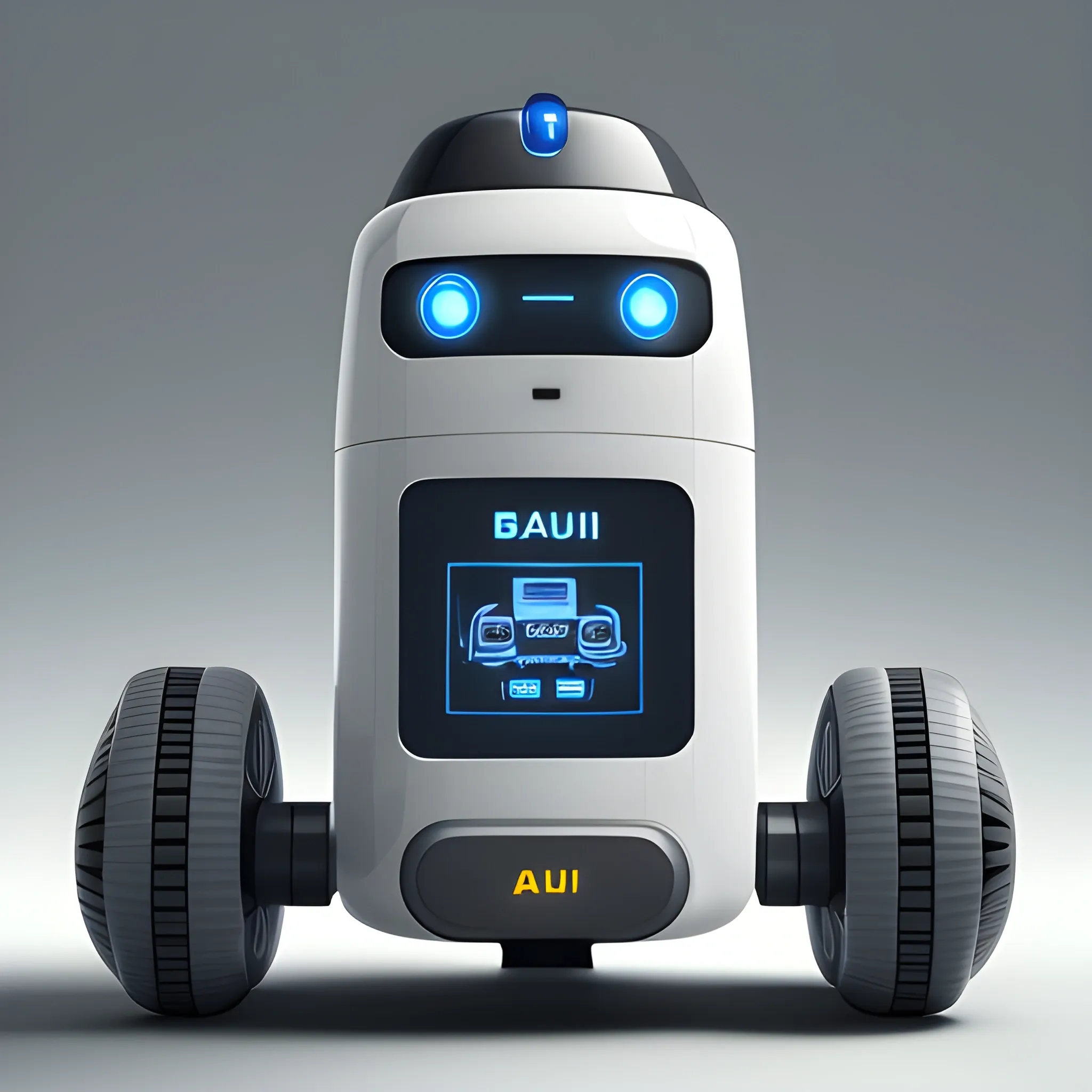 Charging station robot for electric vehicle, BRAUN. Product ad retro. industrial design inspiration. Unreal engine render, natural lighting, future