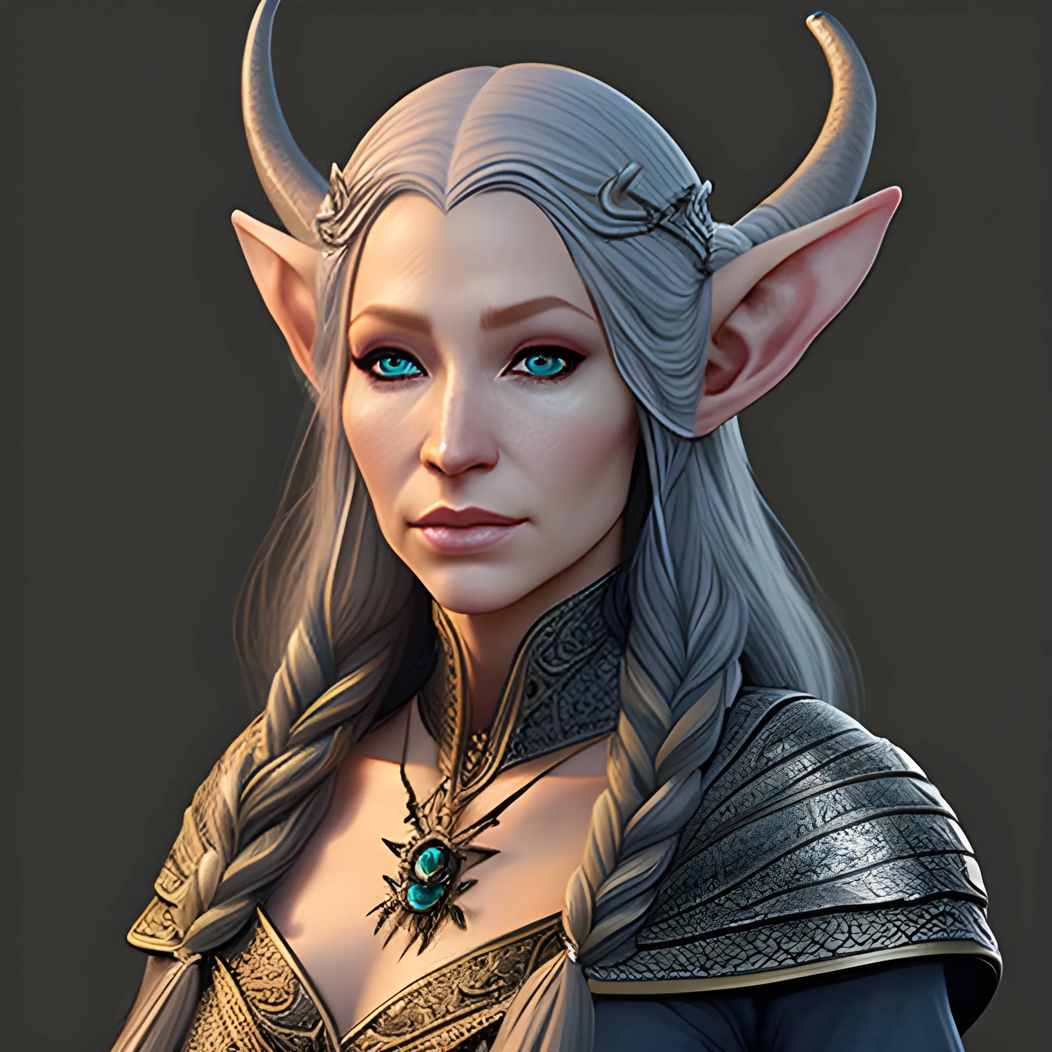 Hyper realistic, dnd 5e, elven witch