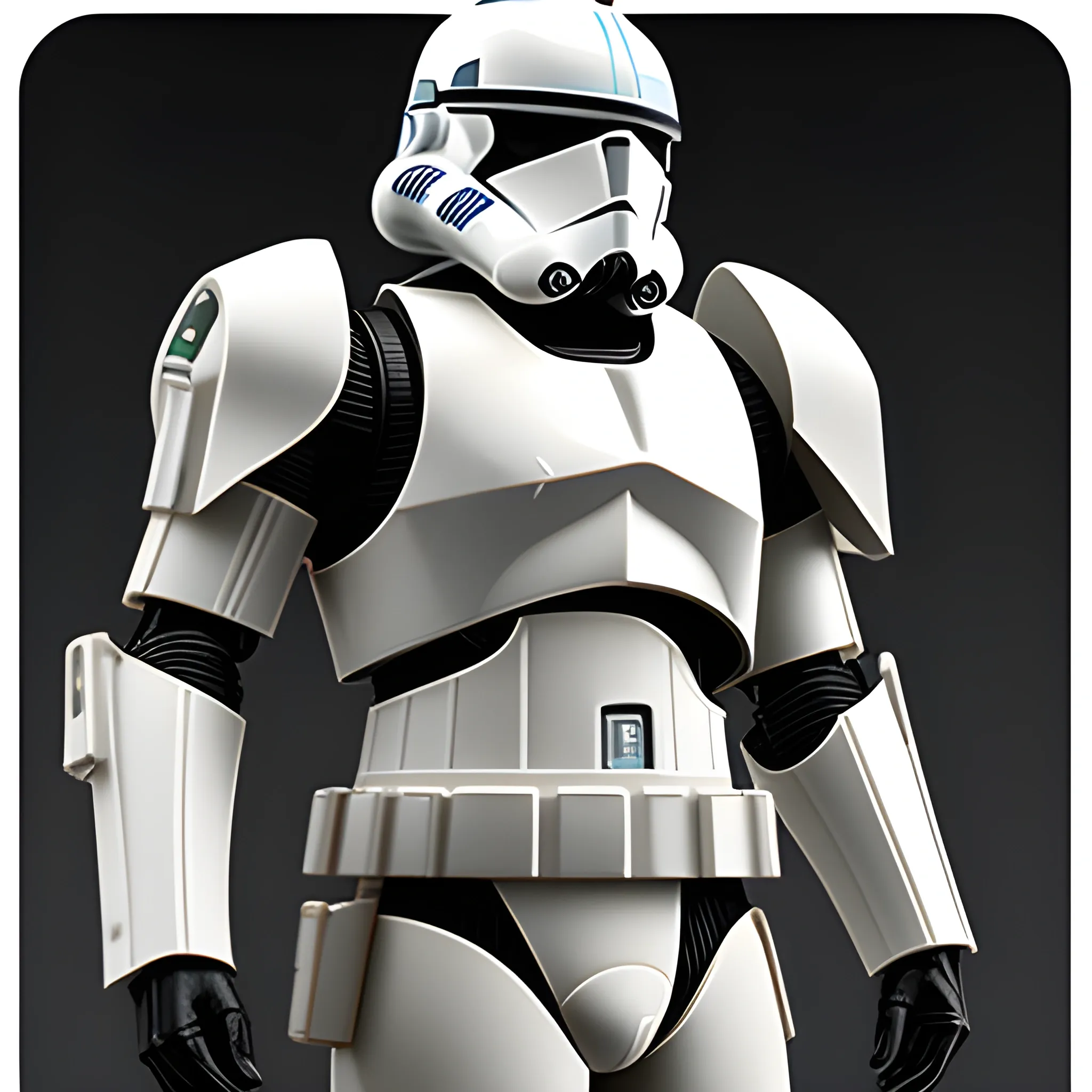 Master Chief Starwars clone trooper