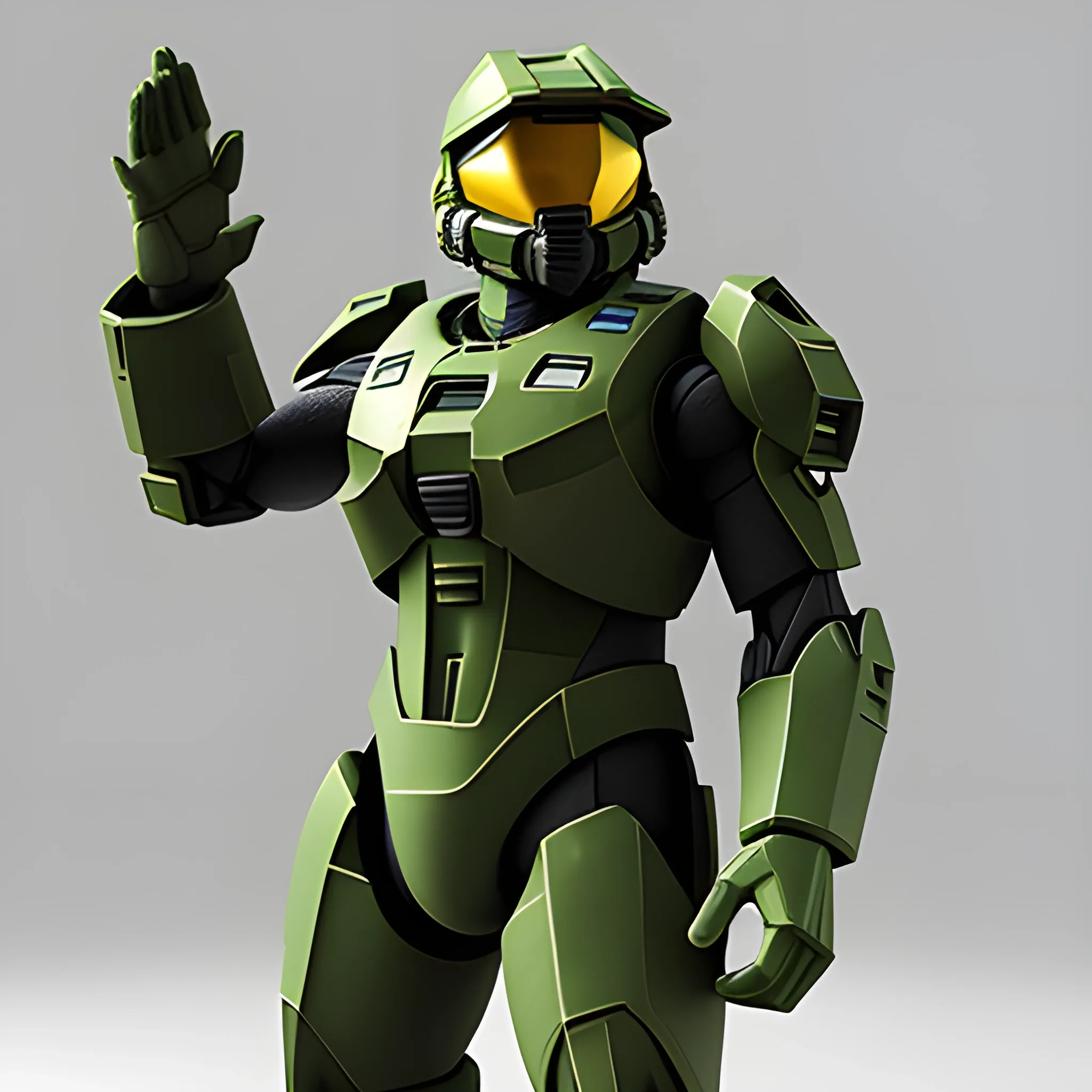 Master Chief, 3D