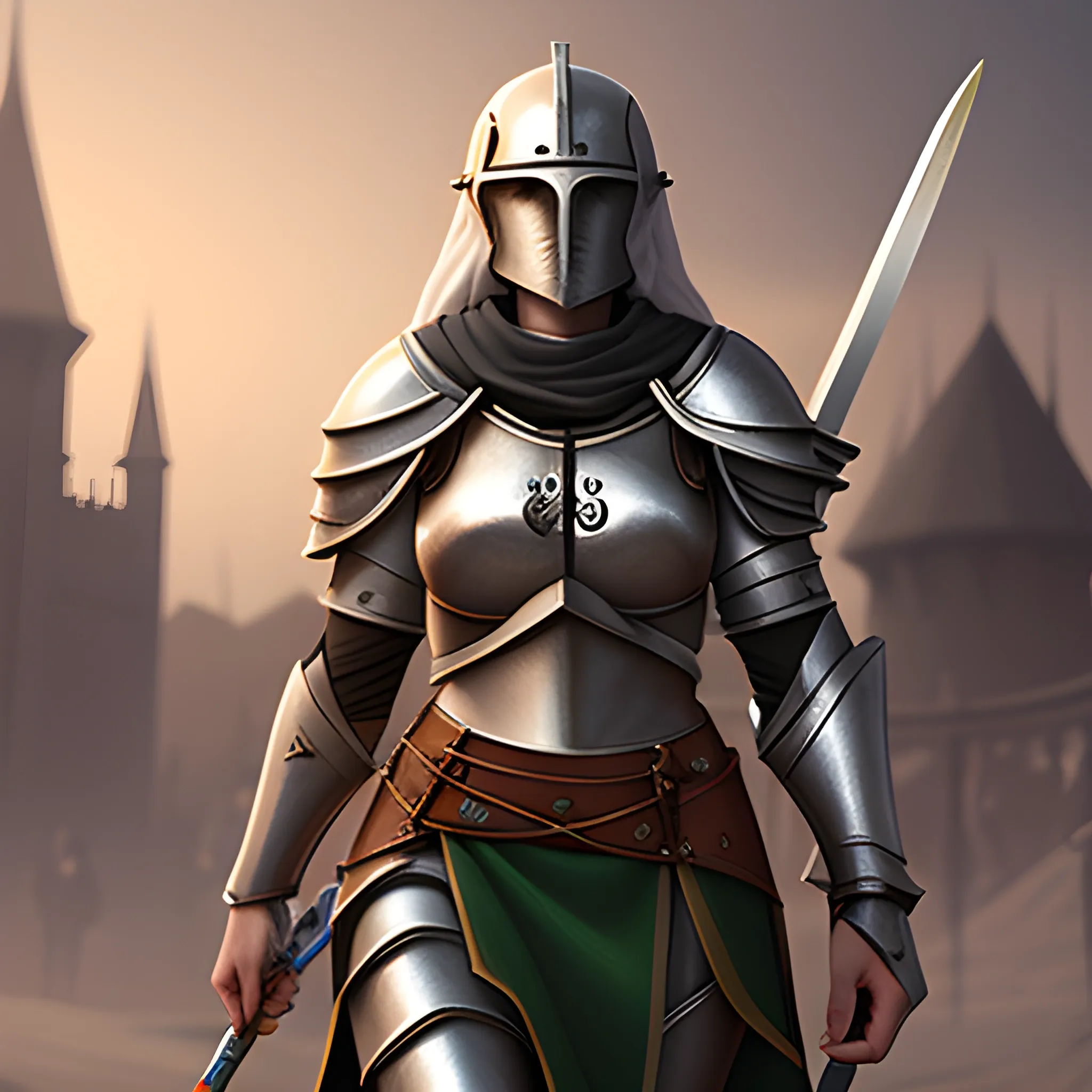 female crusader