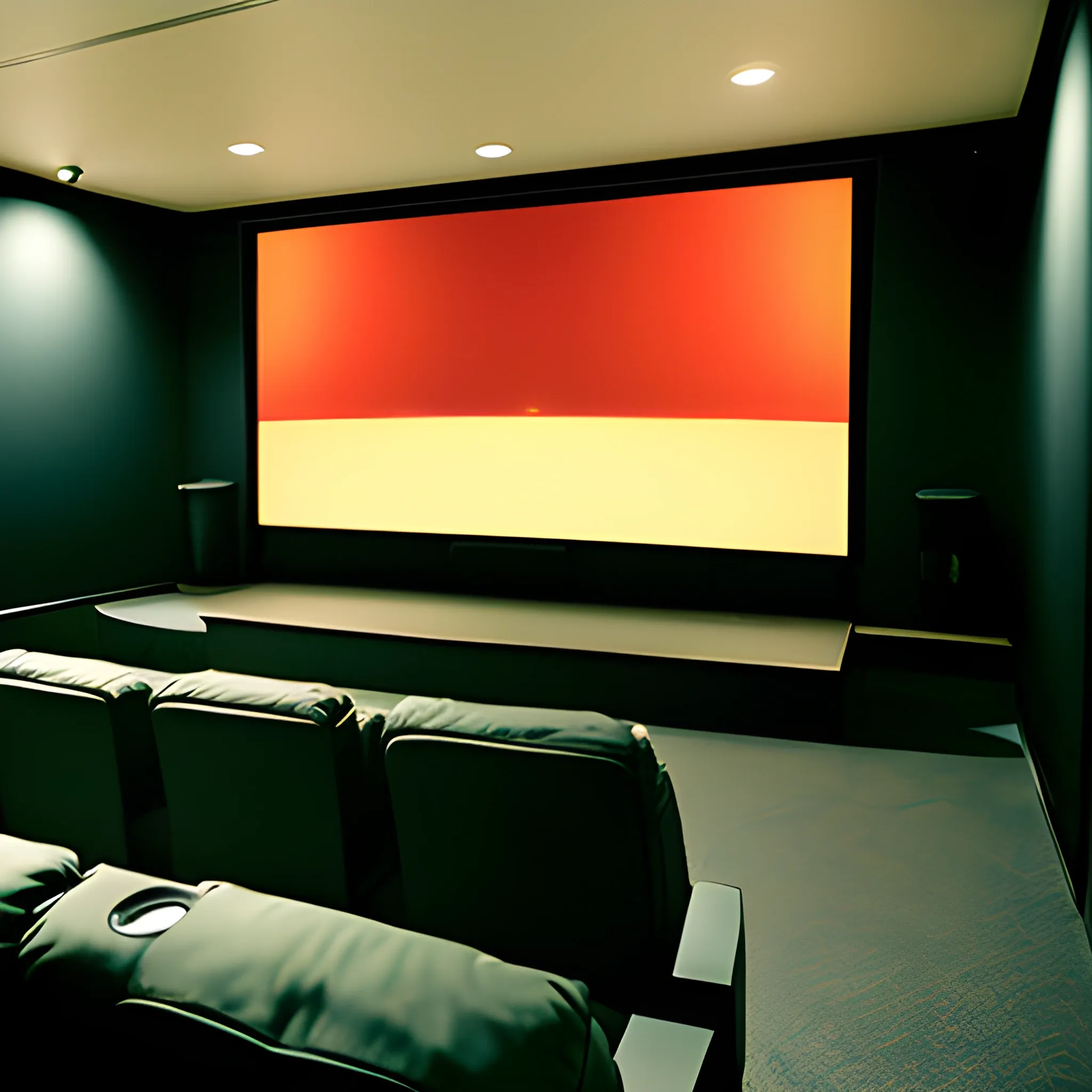 Liminal spaces, cinema theater 