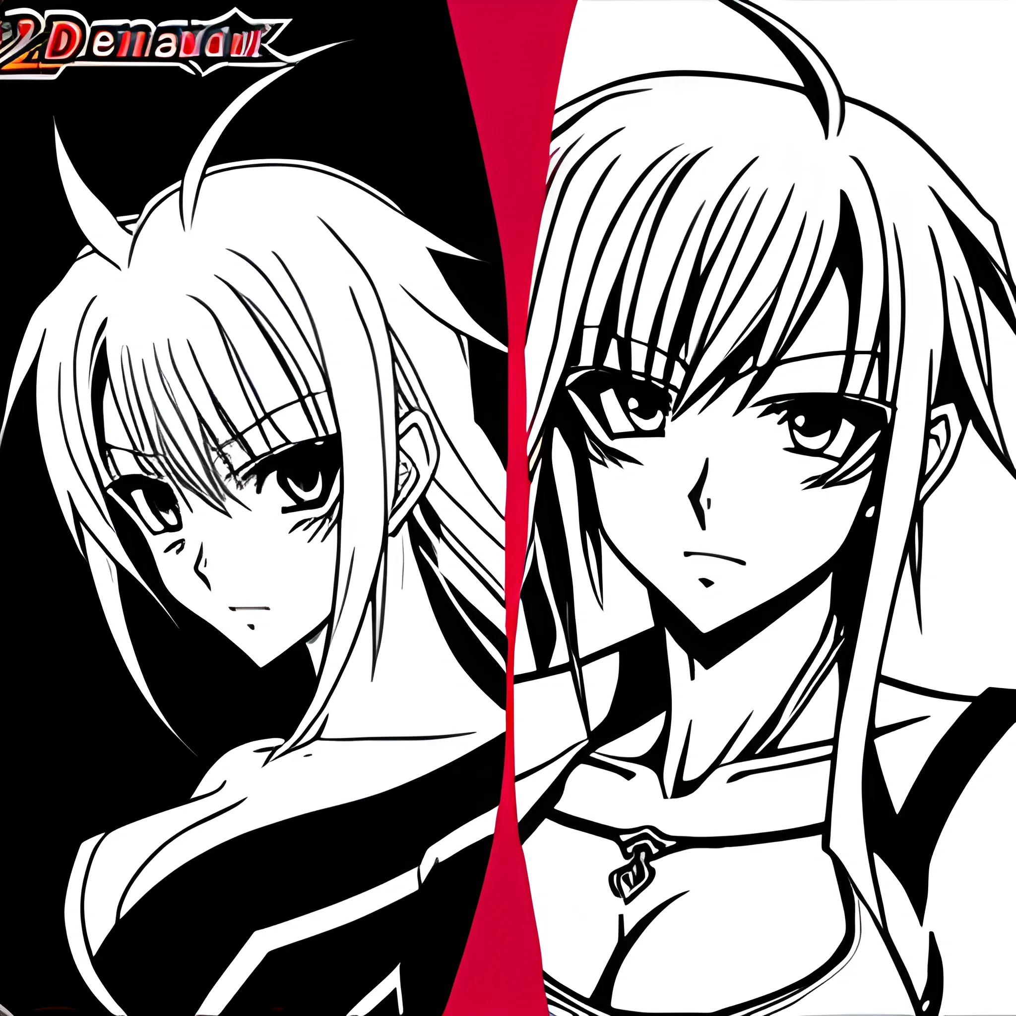 anime style character  ,Highschool dxd