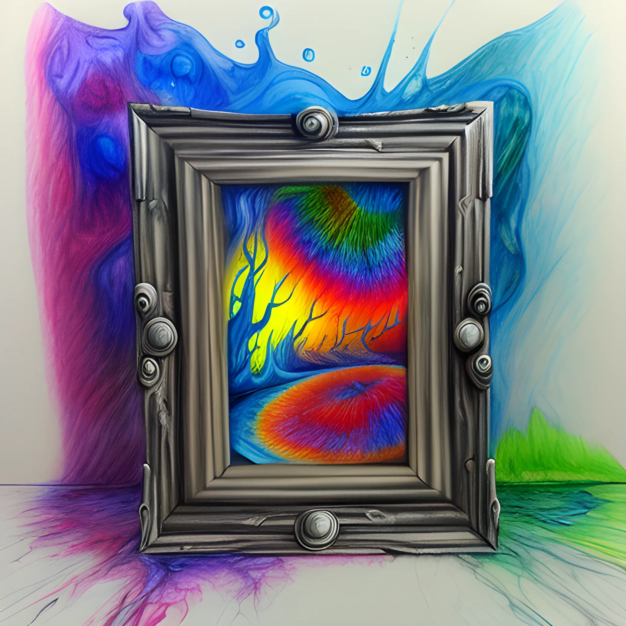 , Pencil Sketch, 3D, Trippy, Oil Painting, Water Color