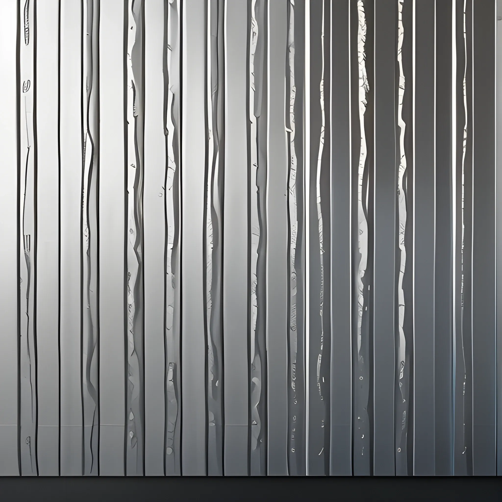 front wall Liquid metal skin seamles texture