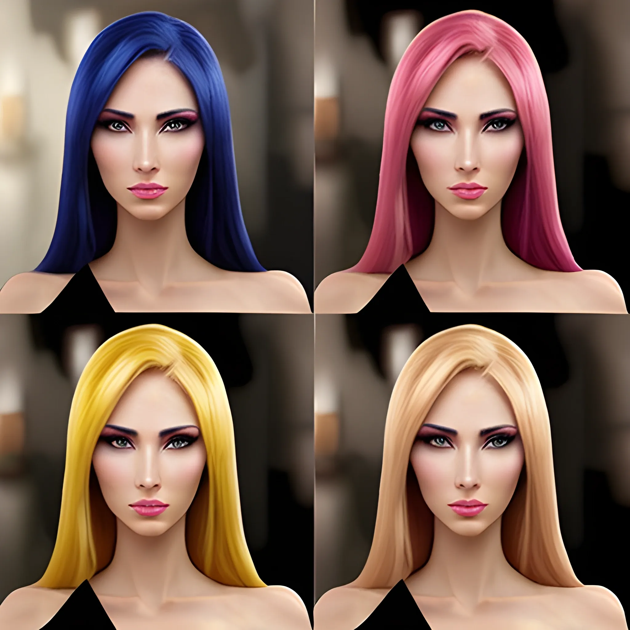 Epic beautiful girls, highly detailed, professional color correction