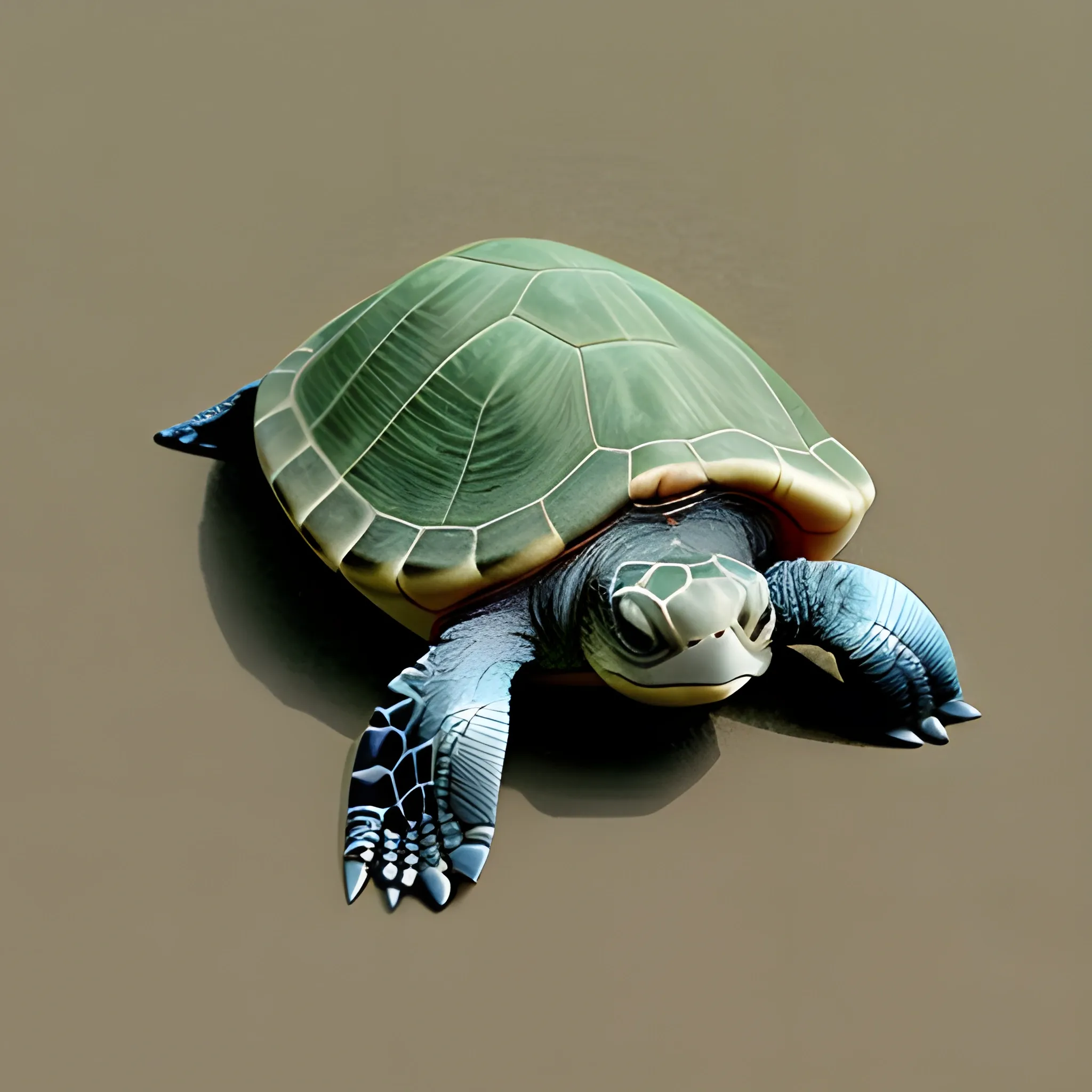 Cute  turtle, 3D