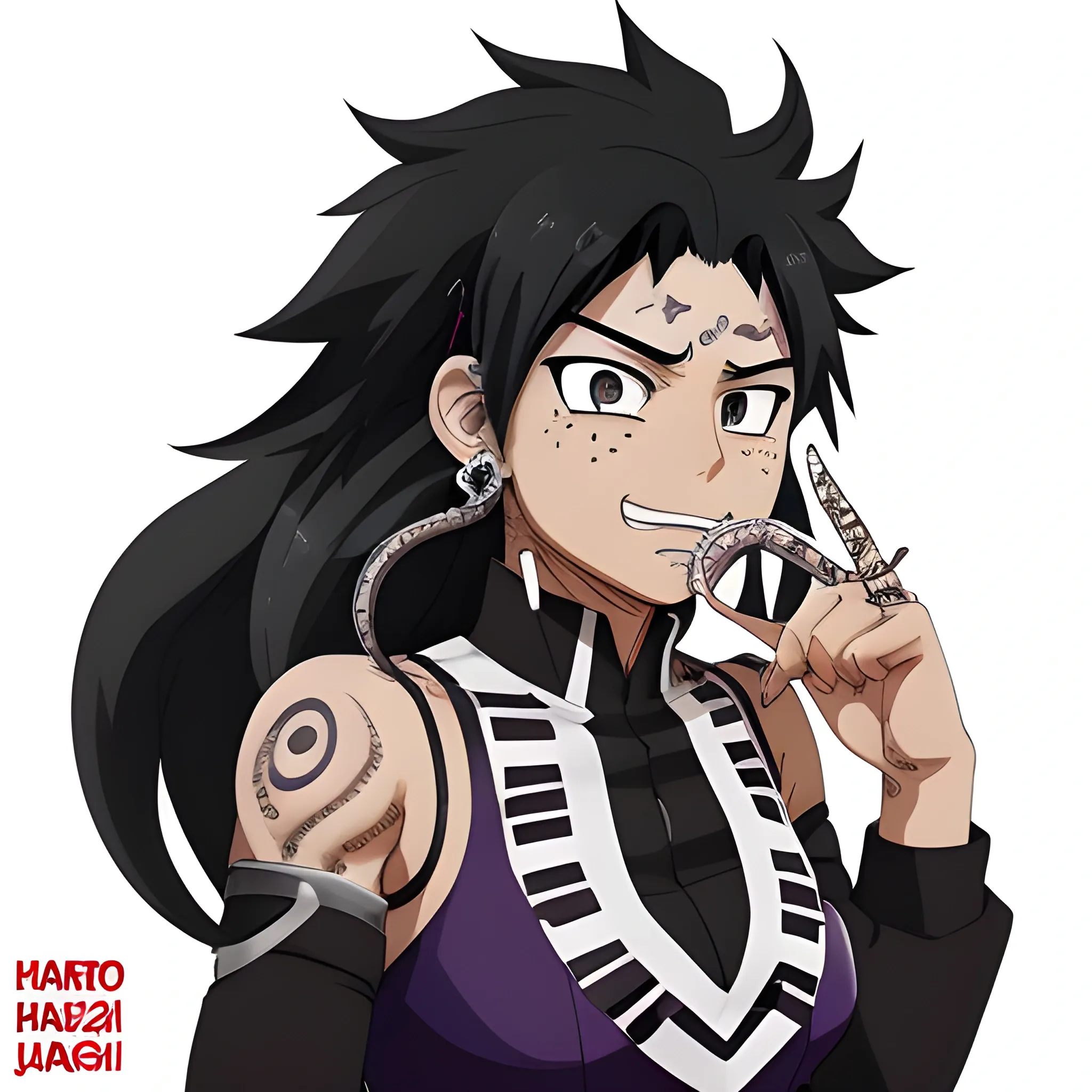 MY HERO ACADEMIA , ANIME eye color : black hair color : dark ... - Arthub.ai