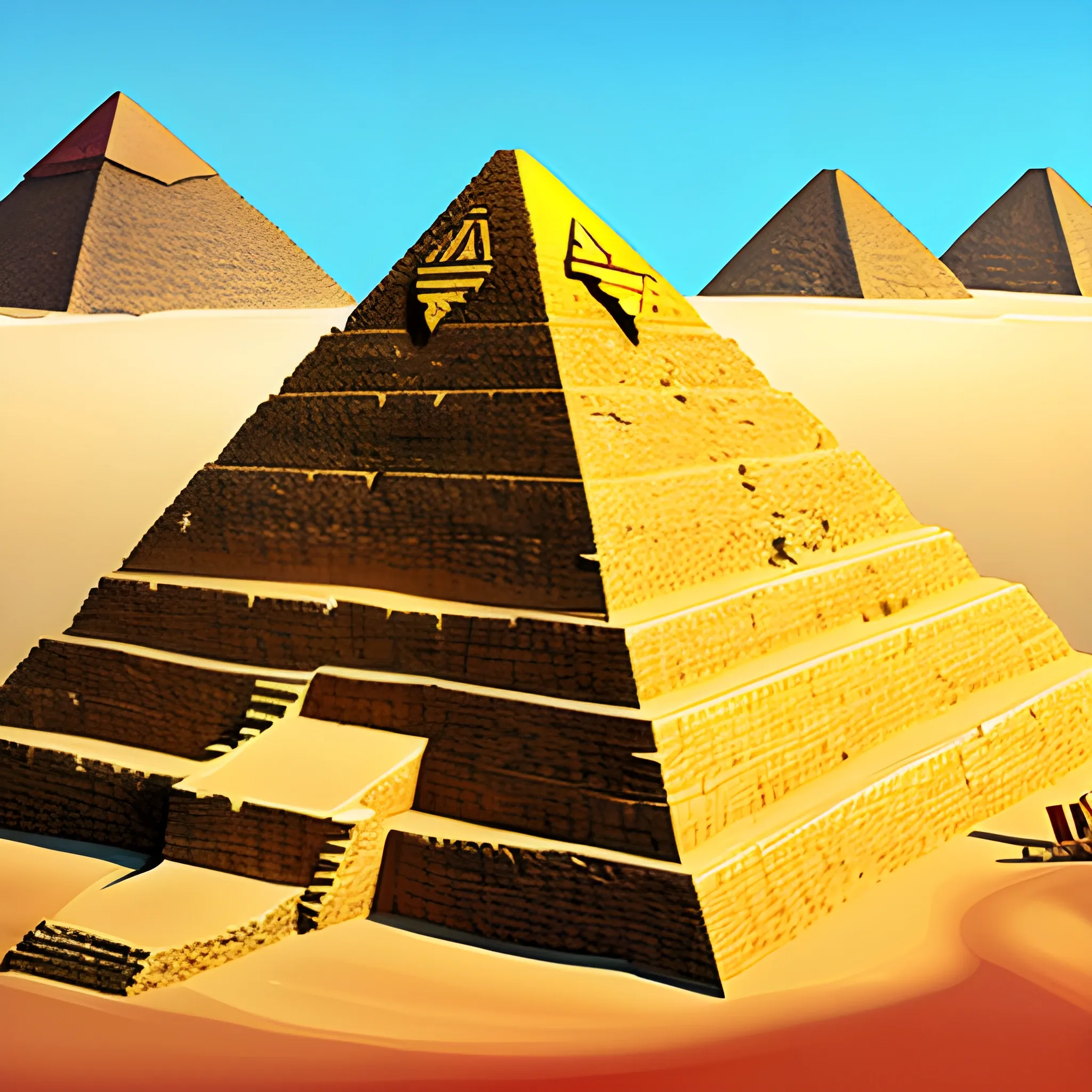 Pyramids , Cartoon