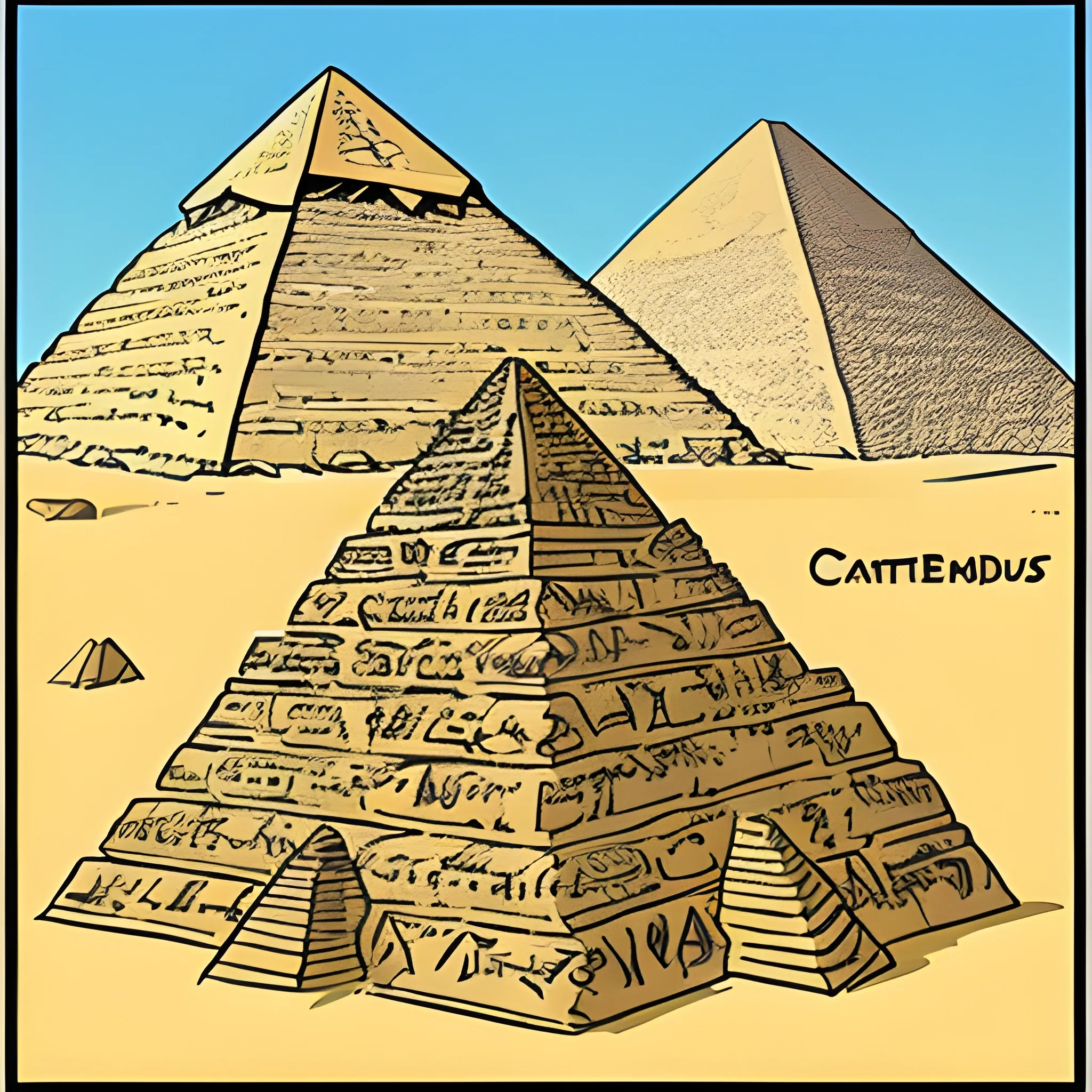 Pyramids , Cartoon