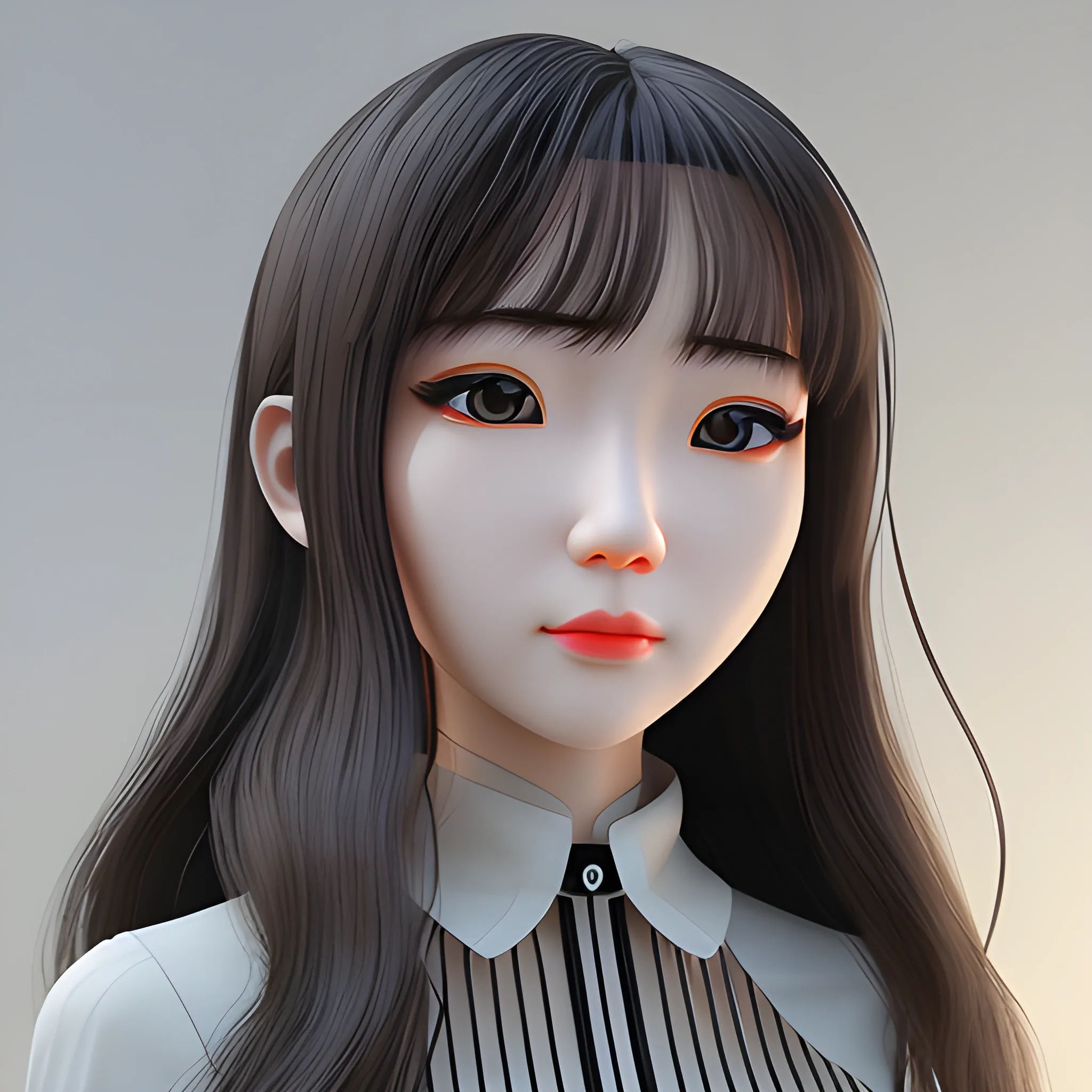 女孩的自画像, 3D