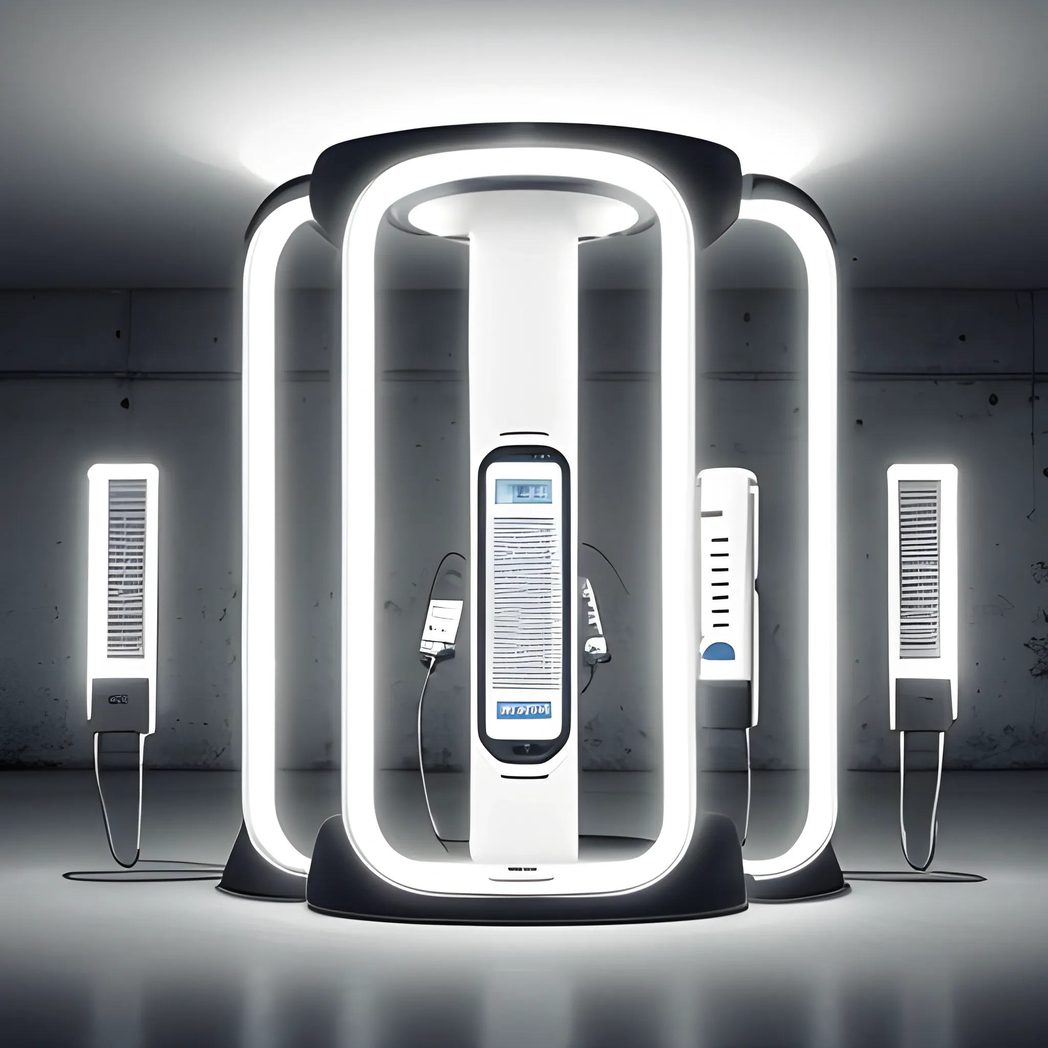 Charging station , BRAUN. industrial design inspiration.  natural lighting, future design， science fiction