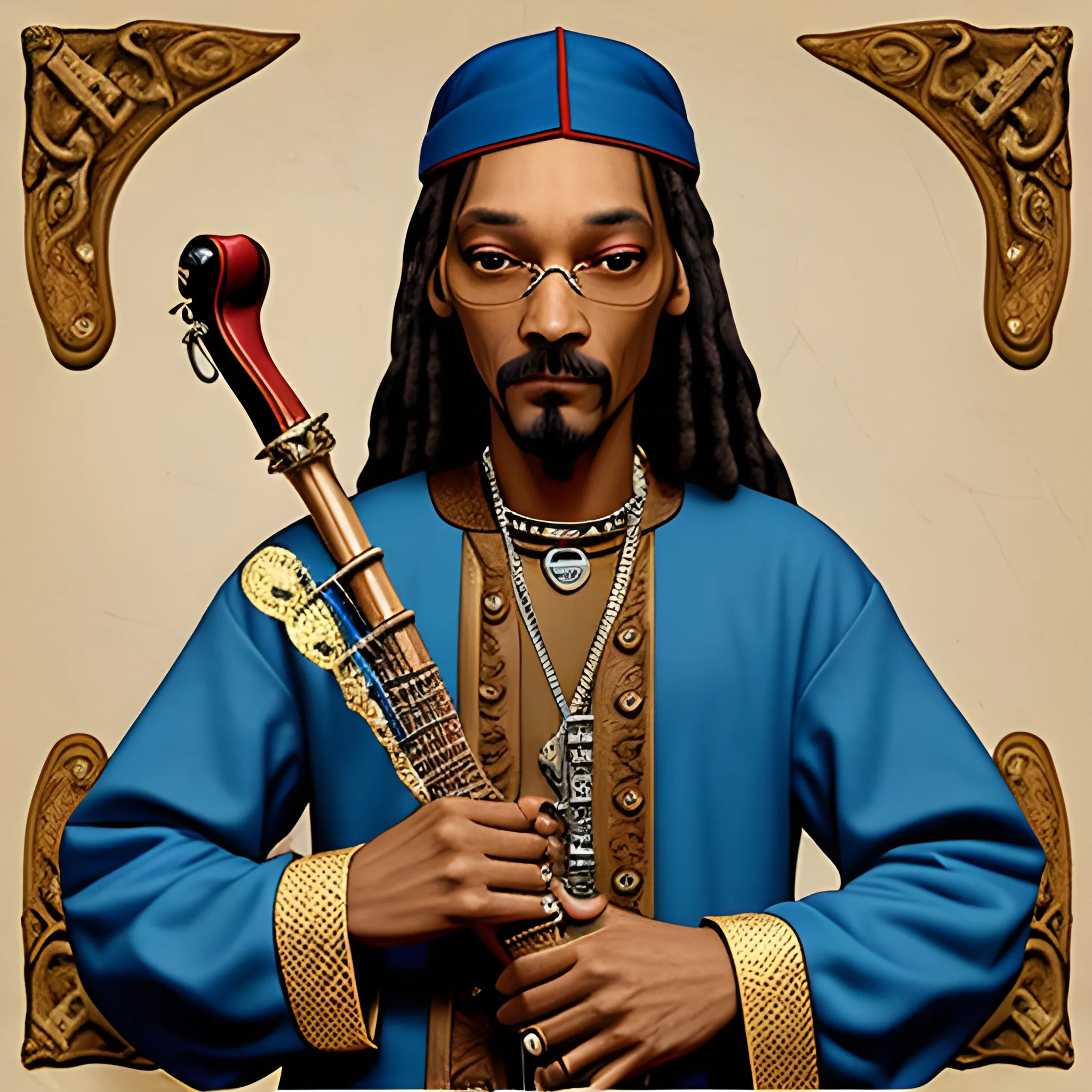 Snoop dog as medieval bard - Arthub.ai