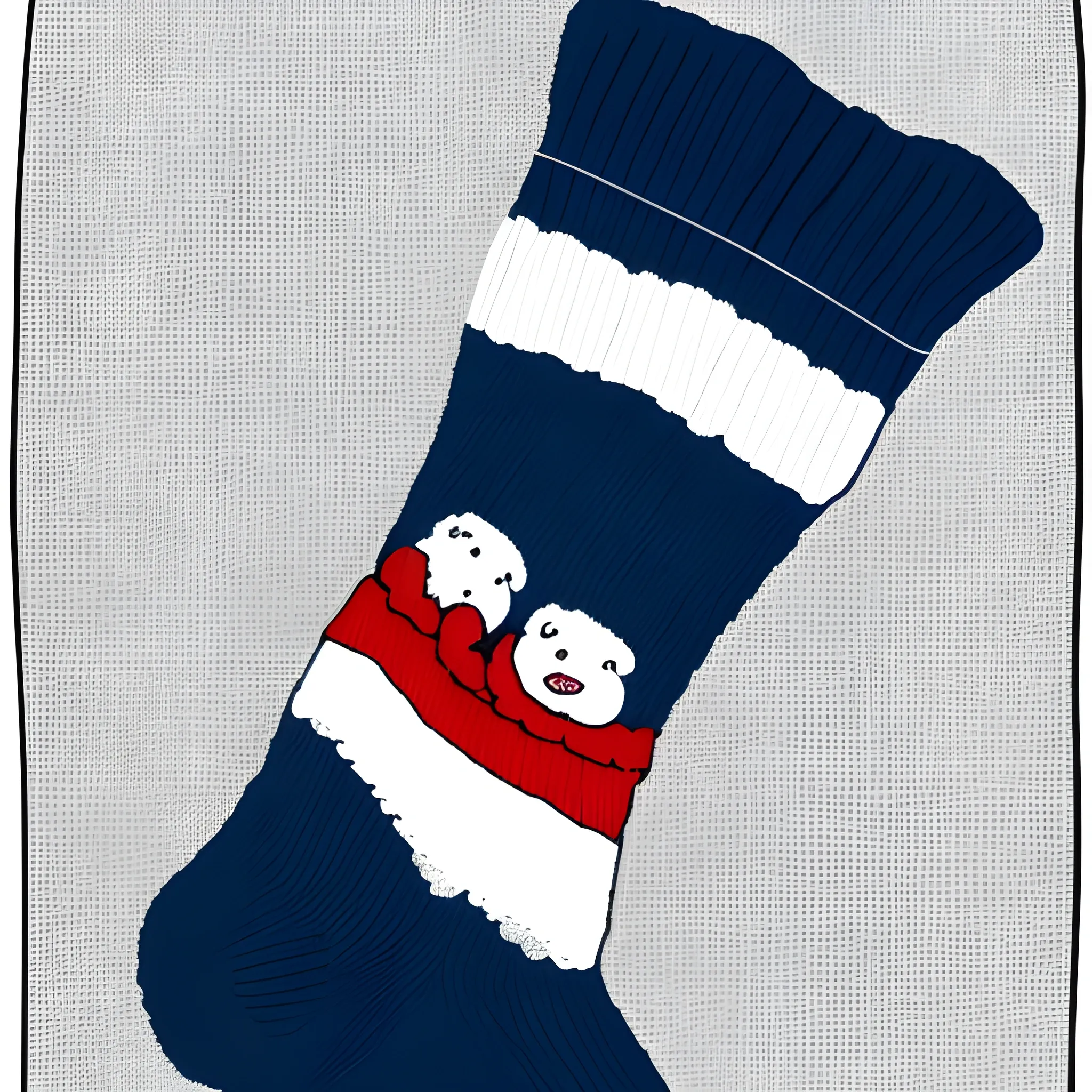 Cotton socks, Cartoon