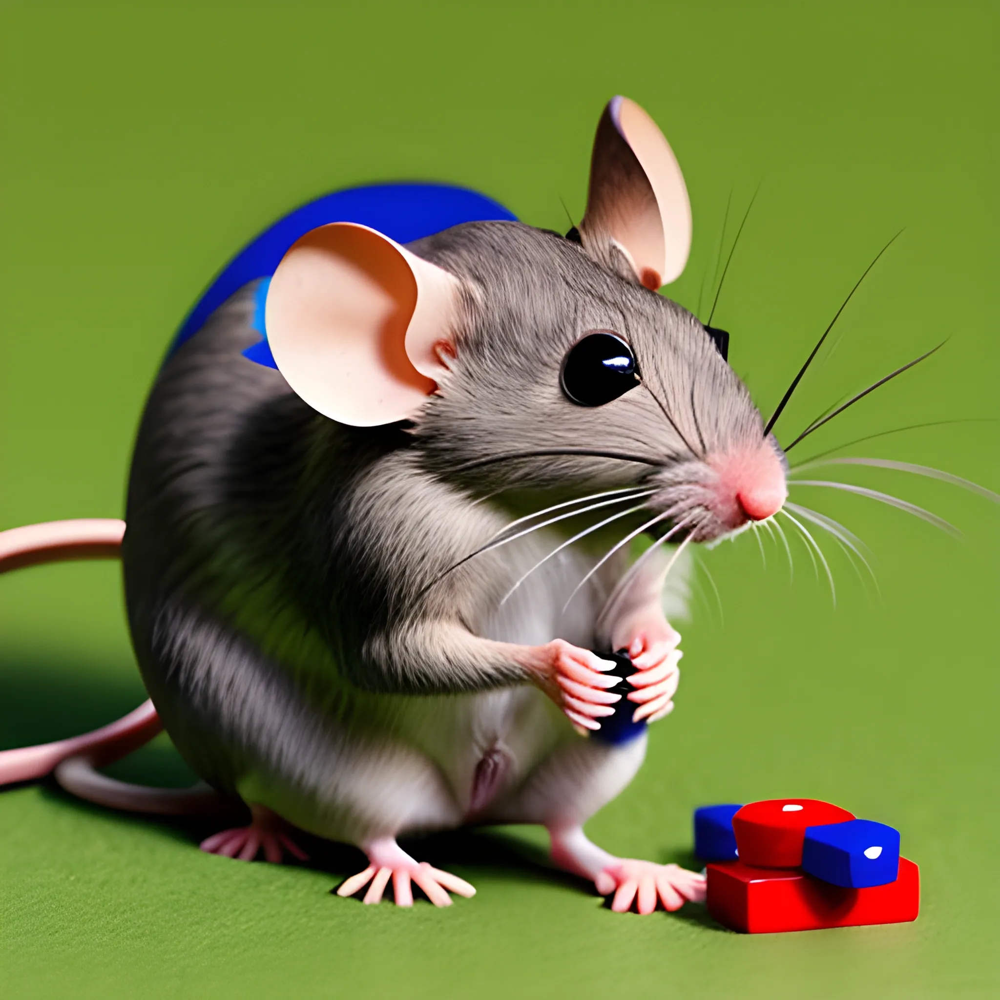 Little Mouse Playing Games