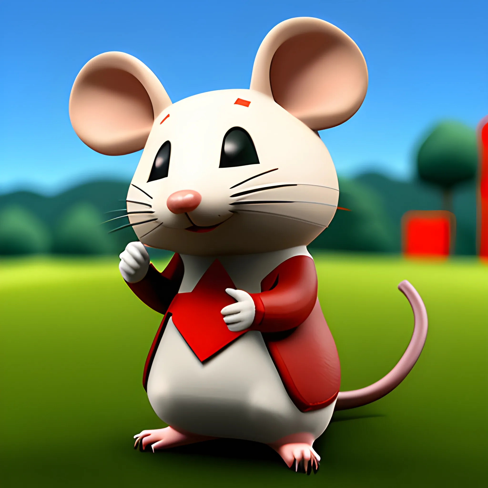 Little Mouse Playing Games，gamefi，Realism