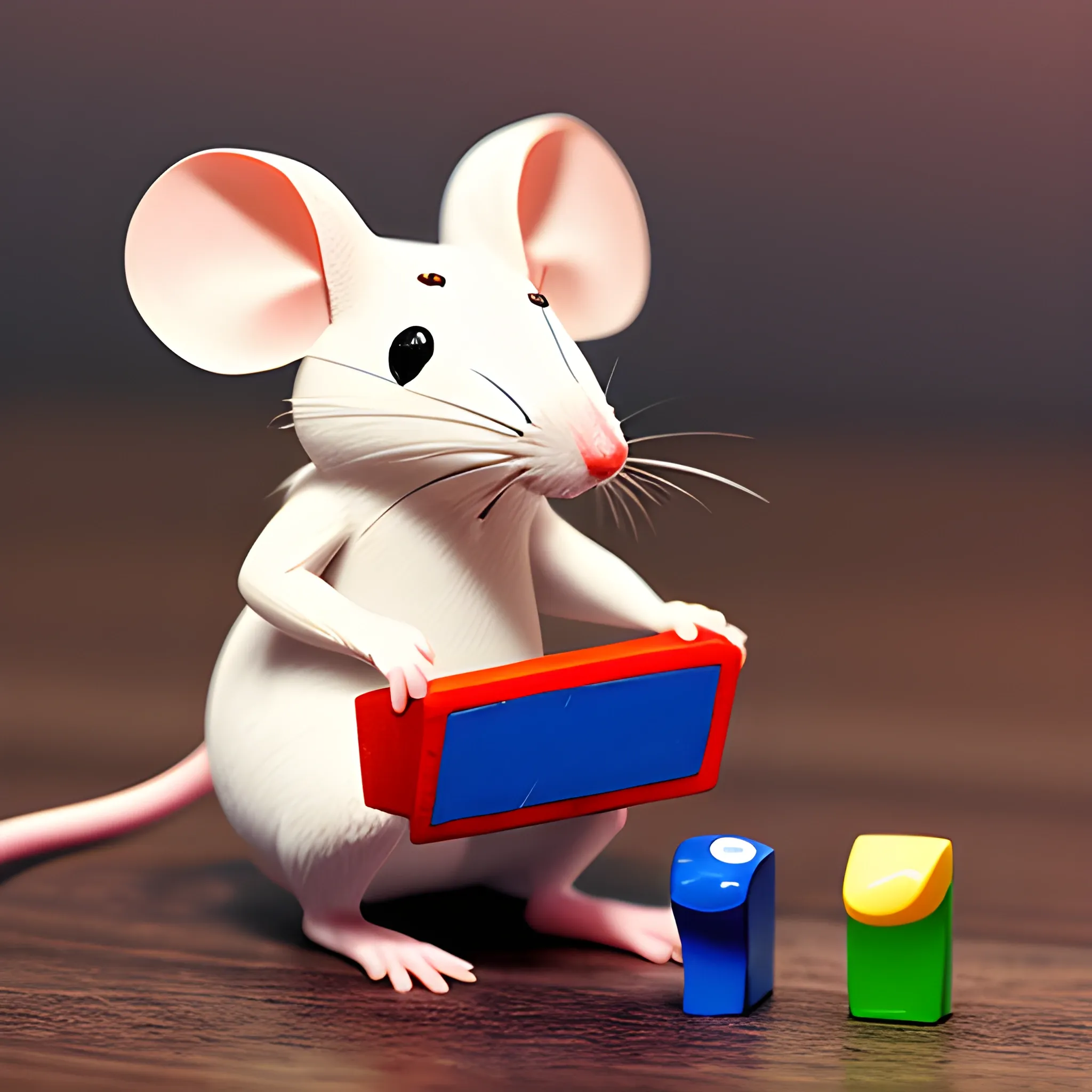 Mouse playing games