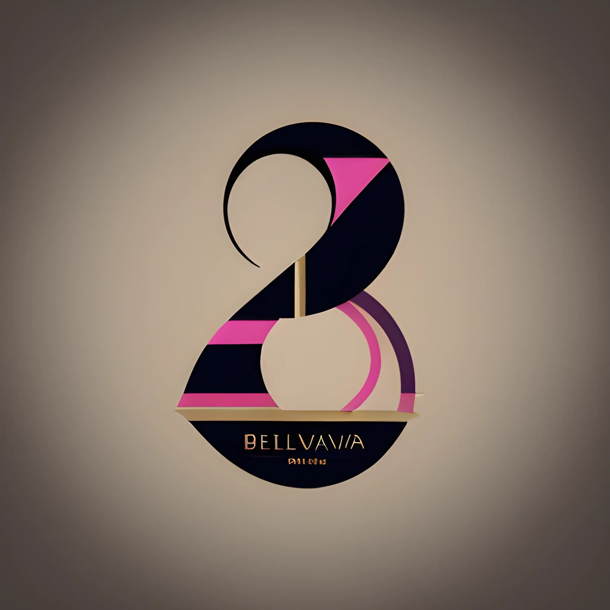 Make me a fancy, luxurious and expensive looking logo. The company name is "BellaVita Moda" but you don't need to include the name. Use geometric shapes and stuff like that to make it fancy. No letters